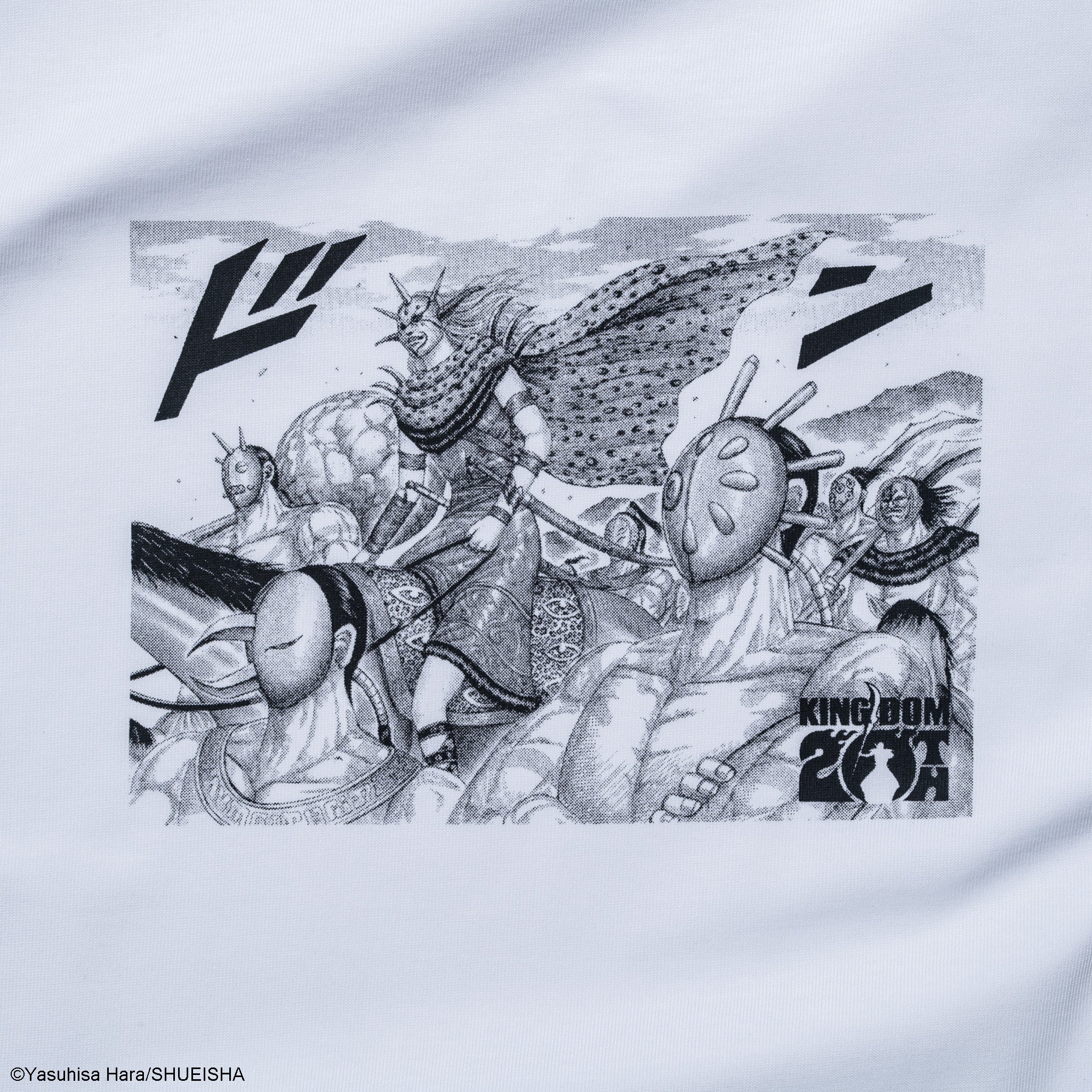 半袖 コットン Tシャツ KINGDOM 20TH キングダム 楊端和 ホワイト