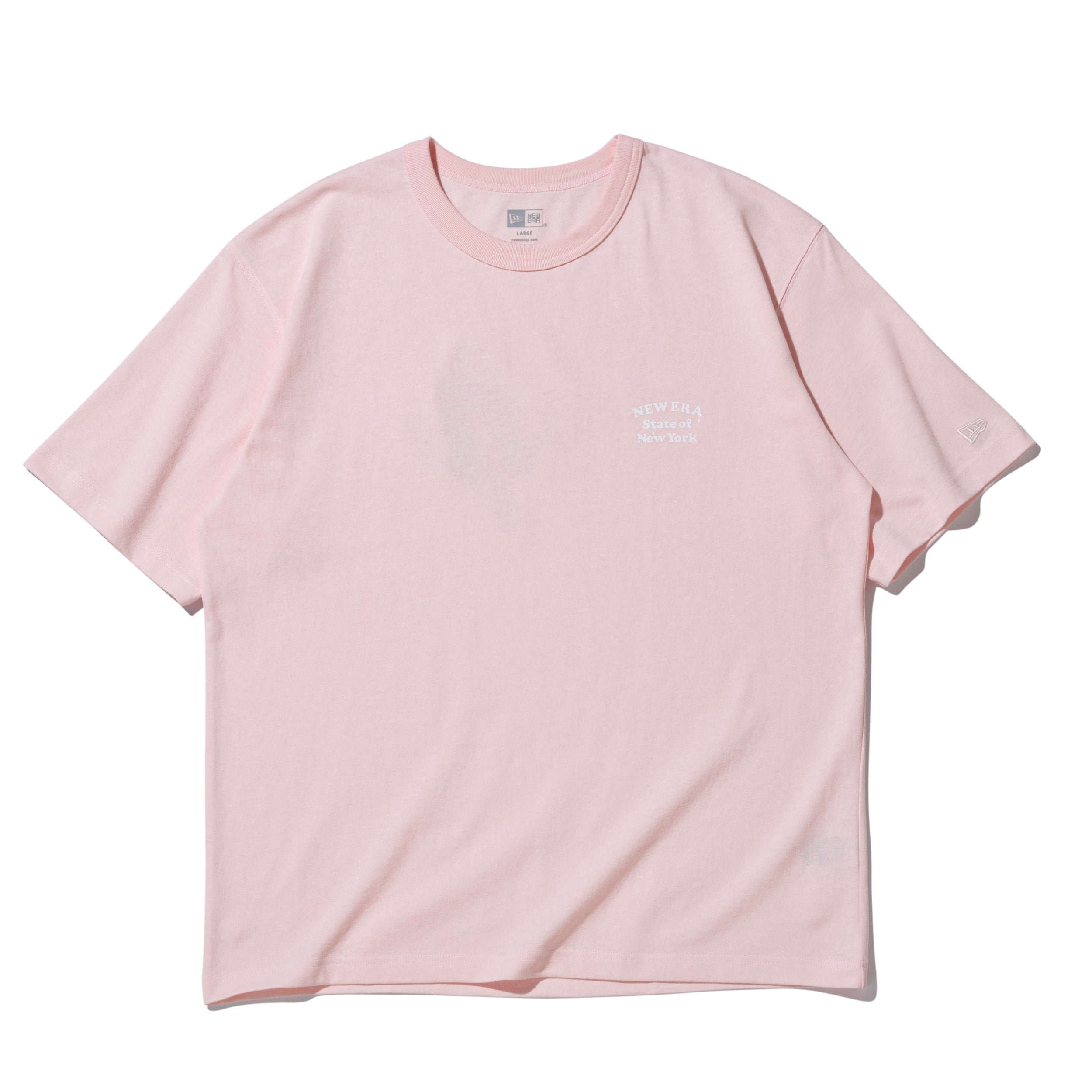 半袖 ウォッシュドコットンTシャツ Ice Pop ソフトピンク | ニューエラ