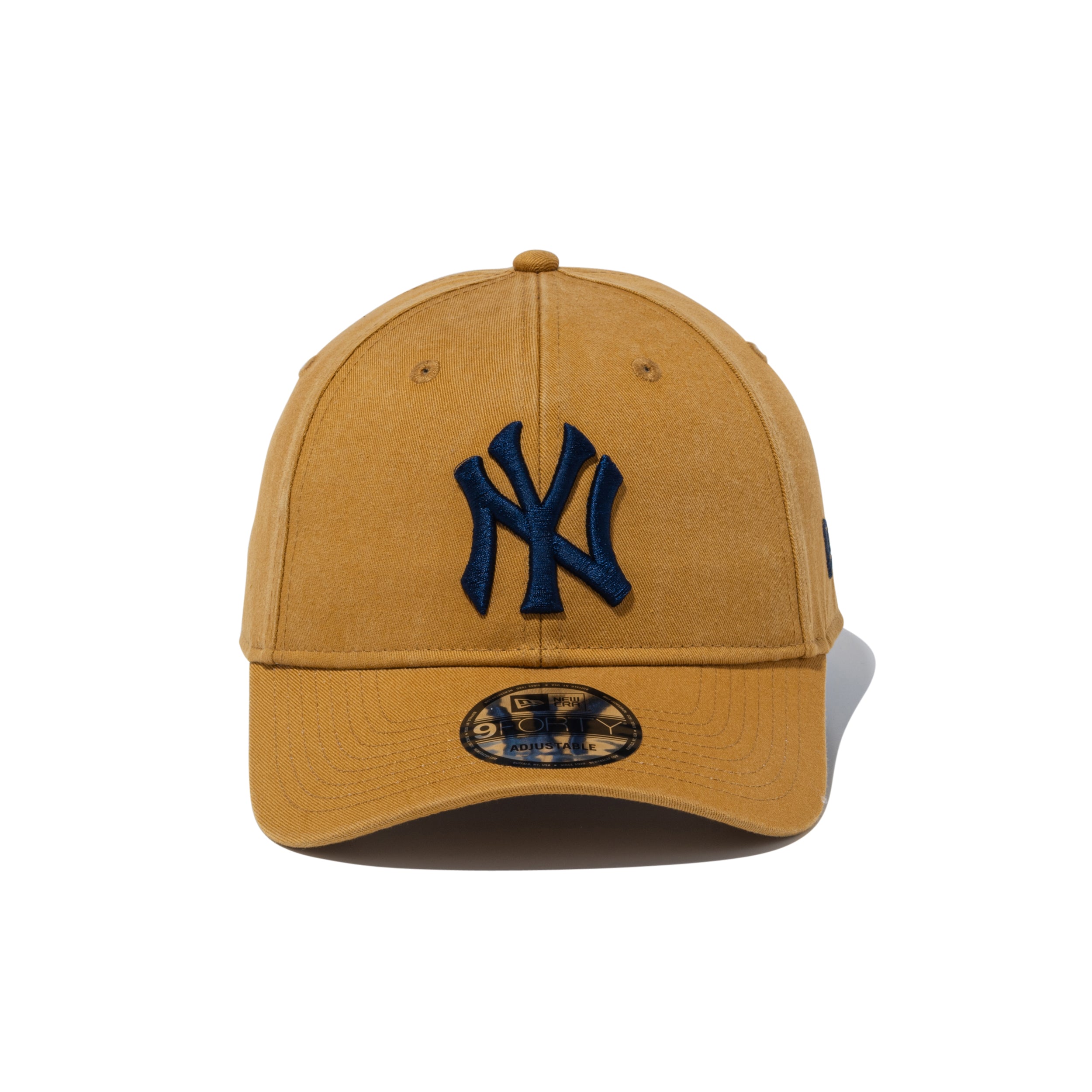 【DeLONG】NYヤンキース レザースリーブUSA製#490 9FORTY The Brew ニューヨーク・ヤンキース ブラッシュドブロンズ