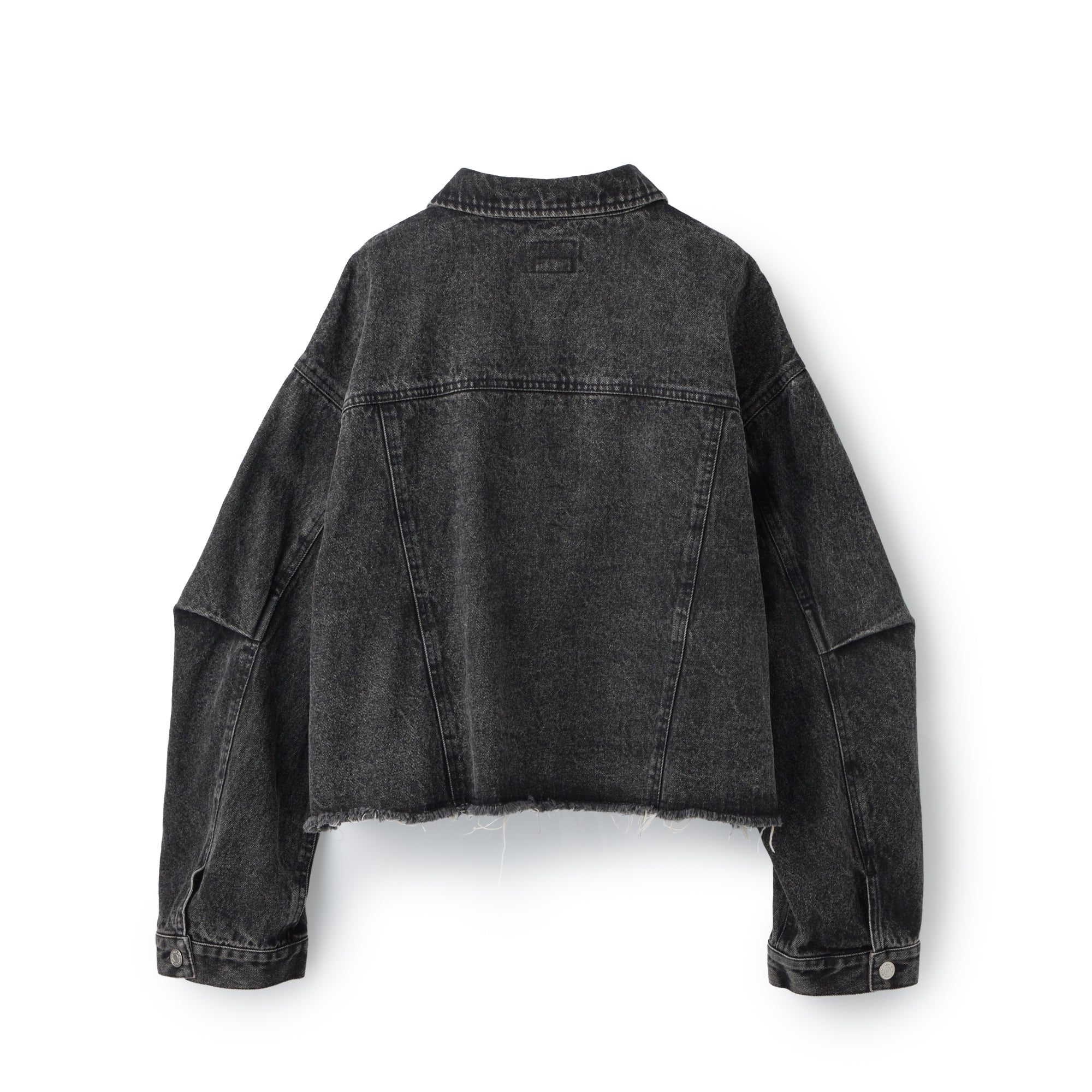 ウィメンズ トラッカージャケット ウォッシュド デニム BLACK LABEL