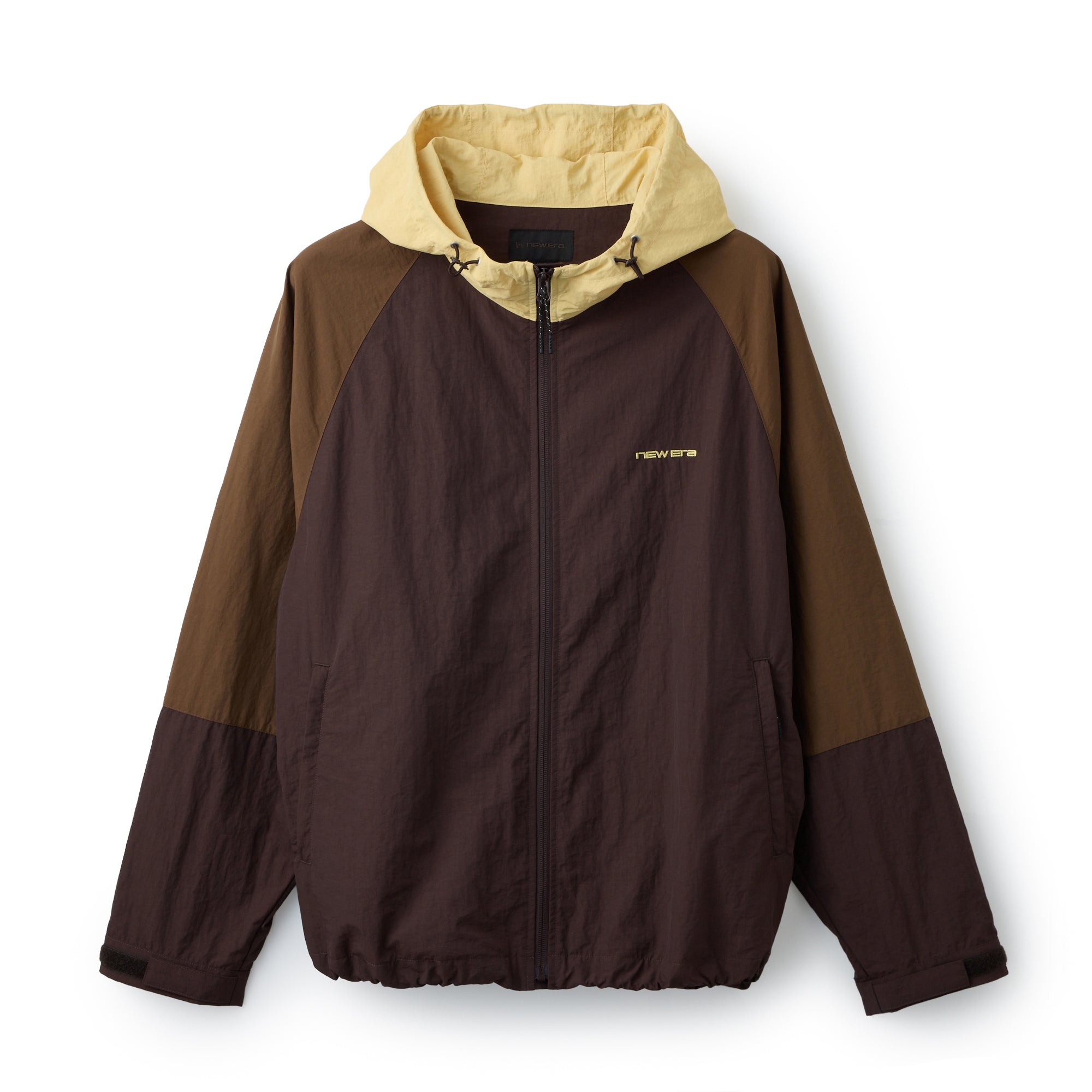  ベッカムモデルトレフォイル総柄 ナイロンジャケット ナイロン トラックジャケット フーディー 3-Tone BLACK LABEL FW26