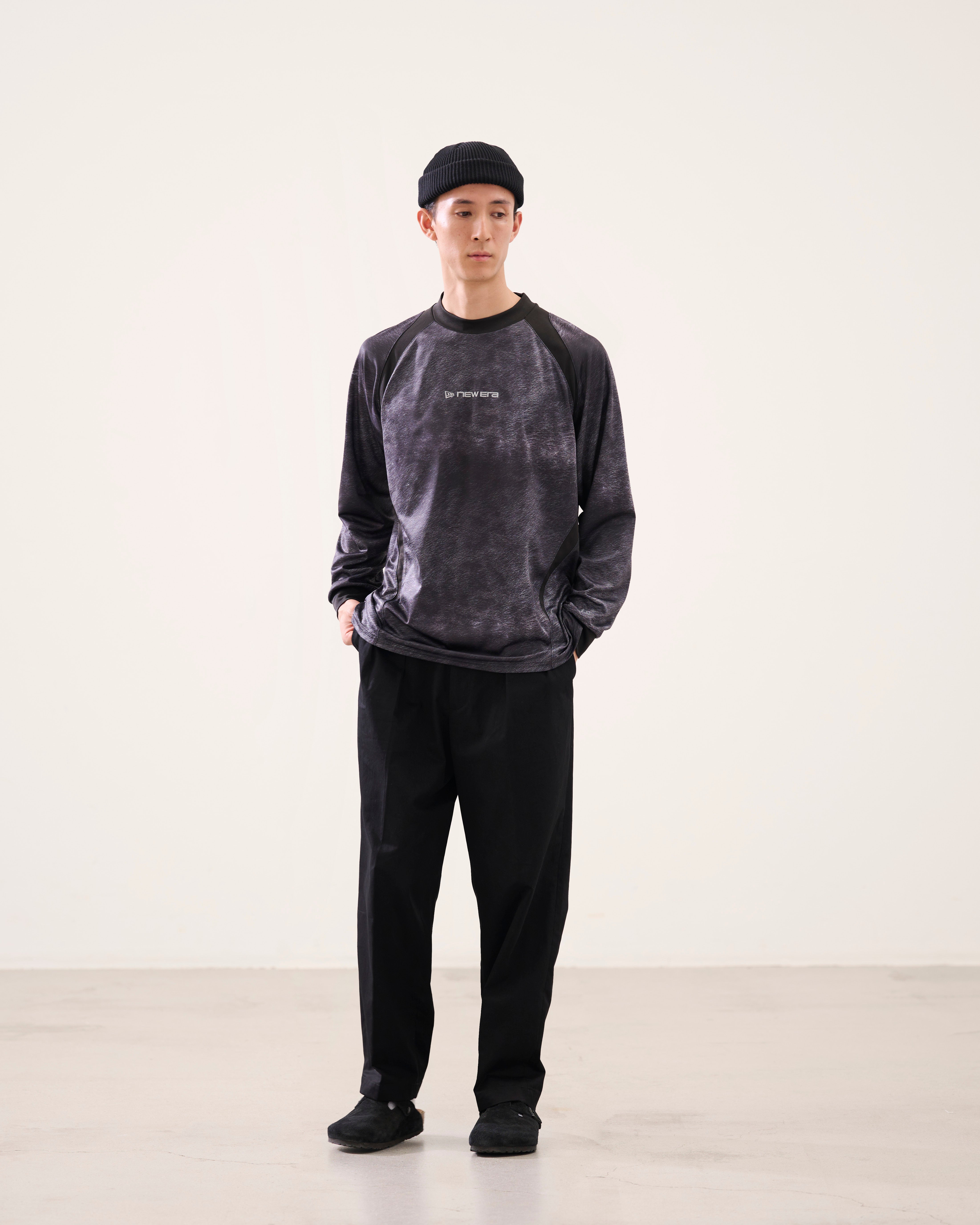 ネイチャープリント ロングスリーブ ゲームシャツ BLACK LABEL FW26