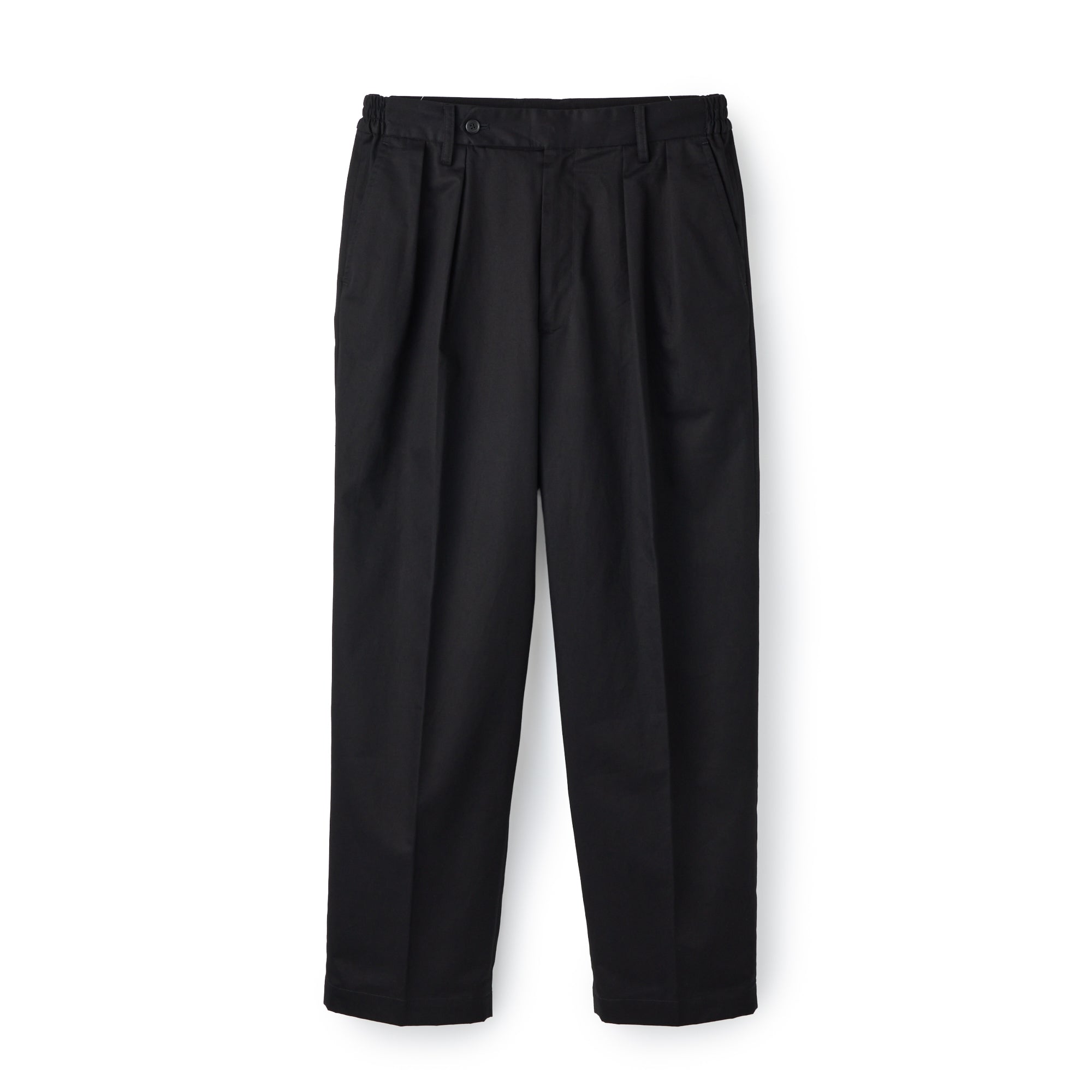 コットンツイル グルカチノパンツ BLACK LABEL FW26 ブラック