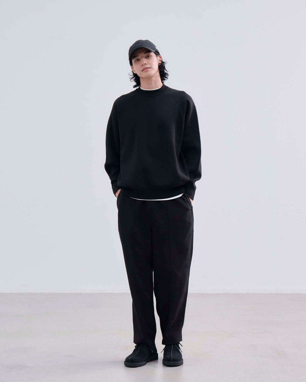 コンフォート スラックス BLACK LABEL SS26 ブラック | ニューエラ 