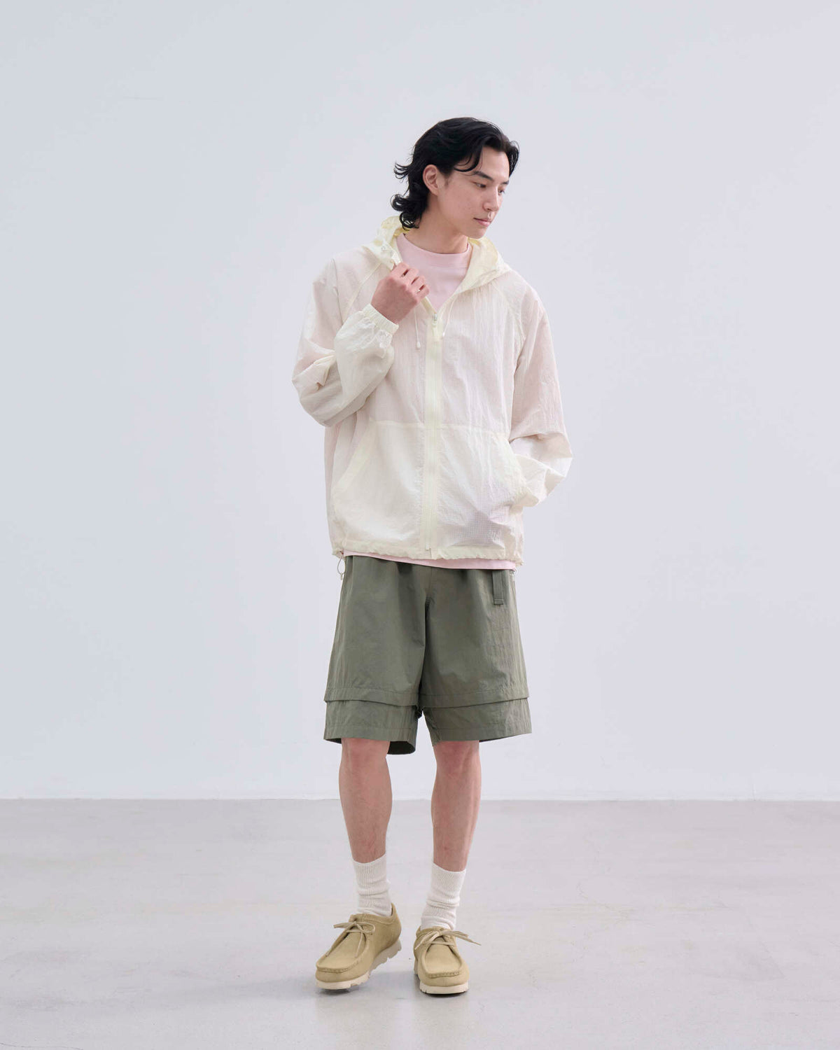 ウエストコースト ライトジャケット BLACK LABEL SS26 オフホワイト 