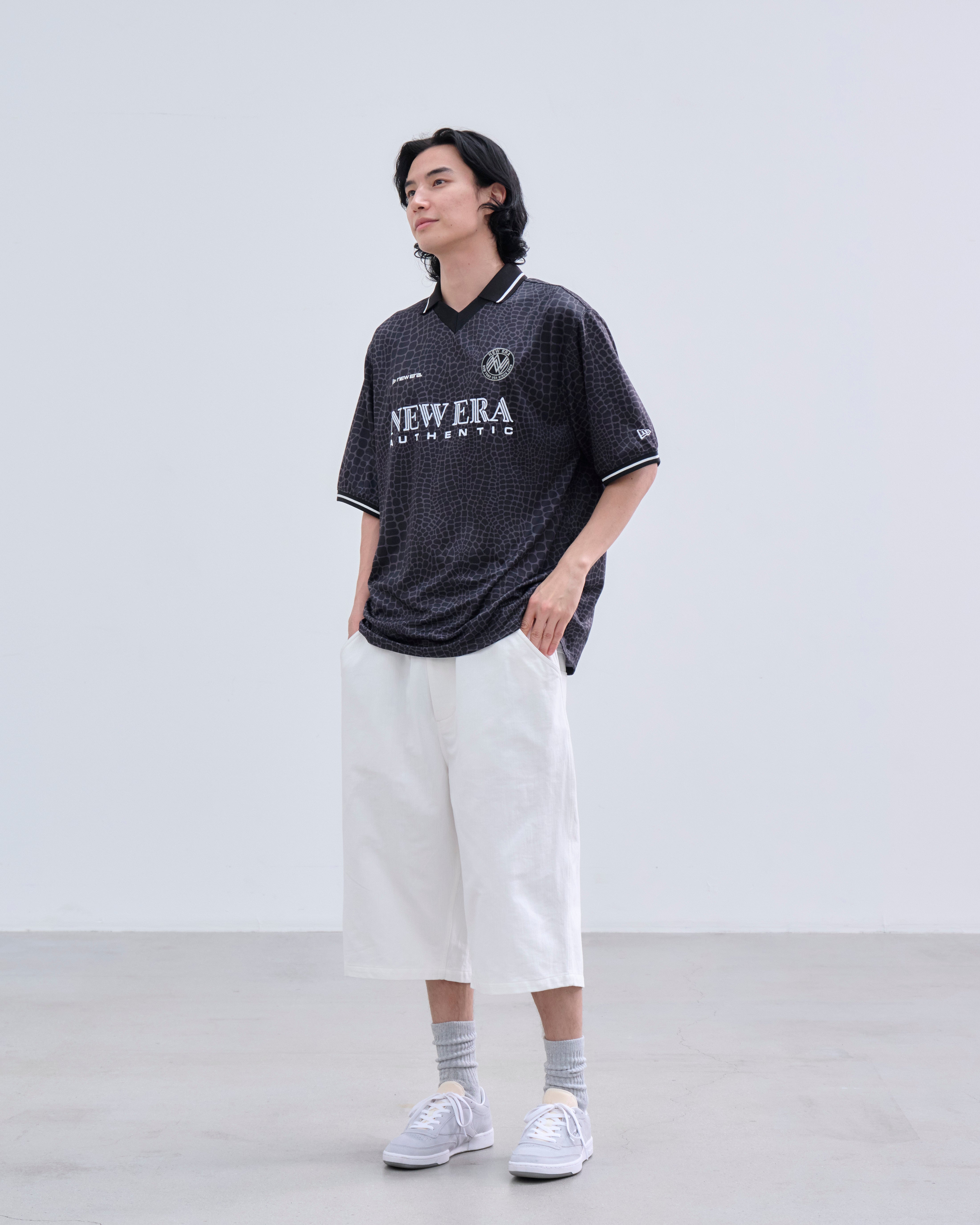 バギーショートパンツ ルーズ BLACK LABEL SS26 ホワイト | ニューエラ