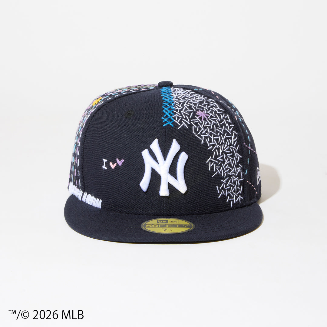 59FIFTY SASHIKO GALS サシコギャルズ ニューヨーク・ヤンキース
