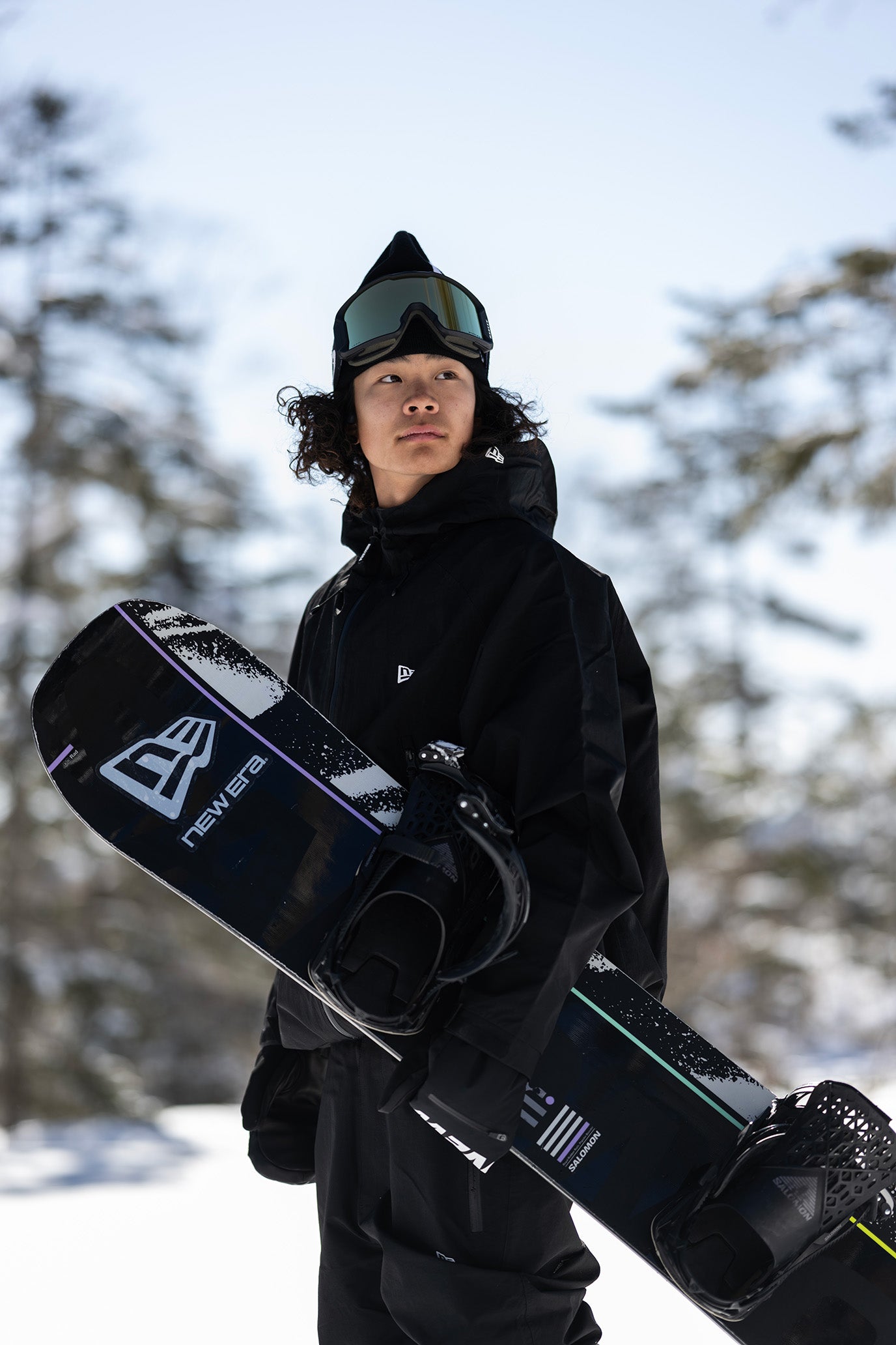 マウンテンジャケット Snowboarding ブラック | ニューエラオンライン