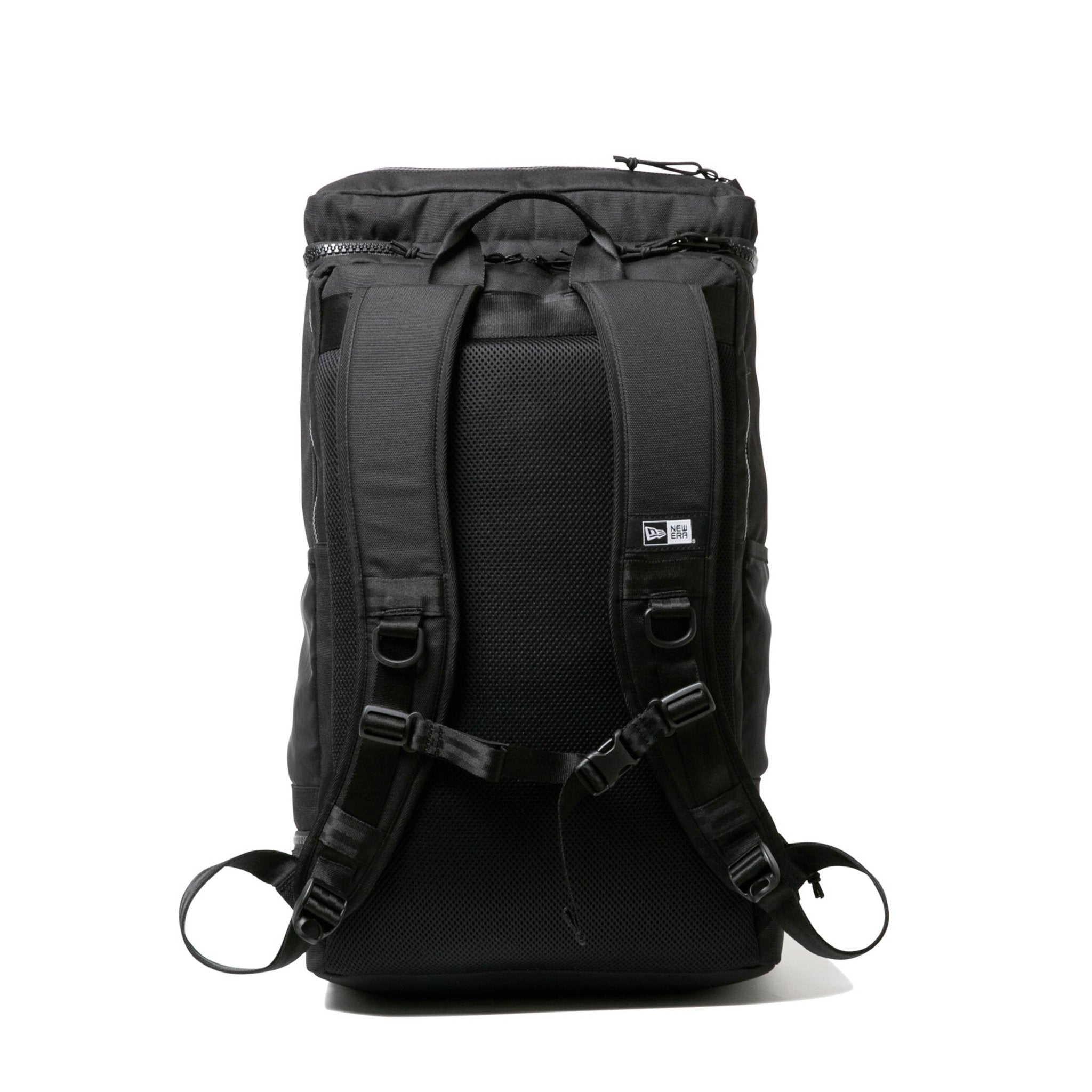 ニューエラ　ボックスパックラージ　46L ブラック ボックスパック ラージ 46L TPU ボックスロゴ ブラック × ブラック
