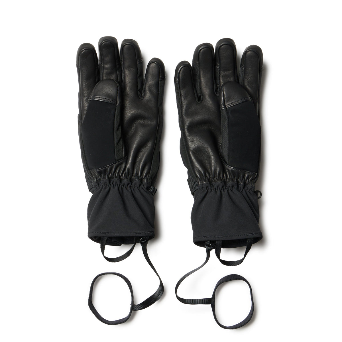 NEWERA 新品　スノーボード用グローブ スノーグローブ アンダー 5フィンガー ブラック | アウトドア