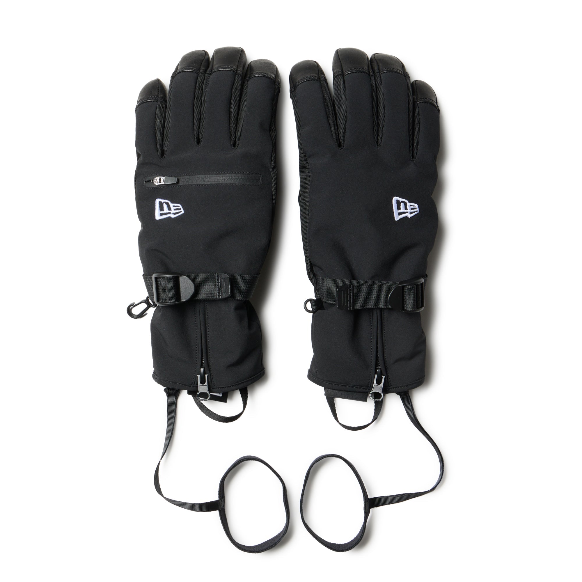 14694444スノーグローブアンダー ERA NEW 5フィンガー 5FINGER GLOVE SNOW OD グローブ スノーボード メンズ ニューエラ ブラック スキー・スノーボードアクセサリー