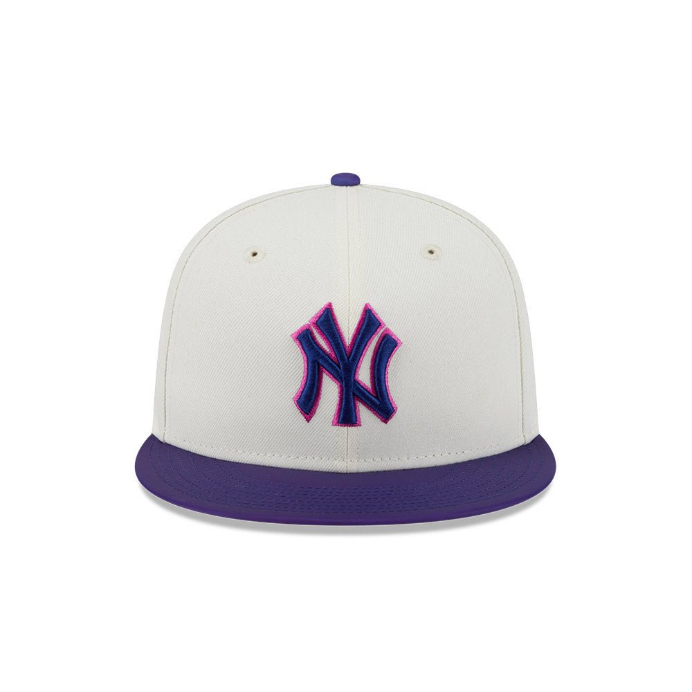 00s OLD GAP フェードカラー 2トーン キャップ 59FIFTY 2-Tone Color Pack ニューヨーク・ヤンキース クローム