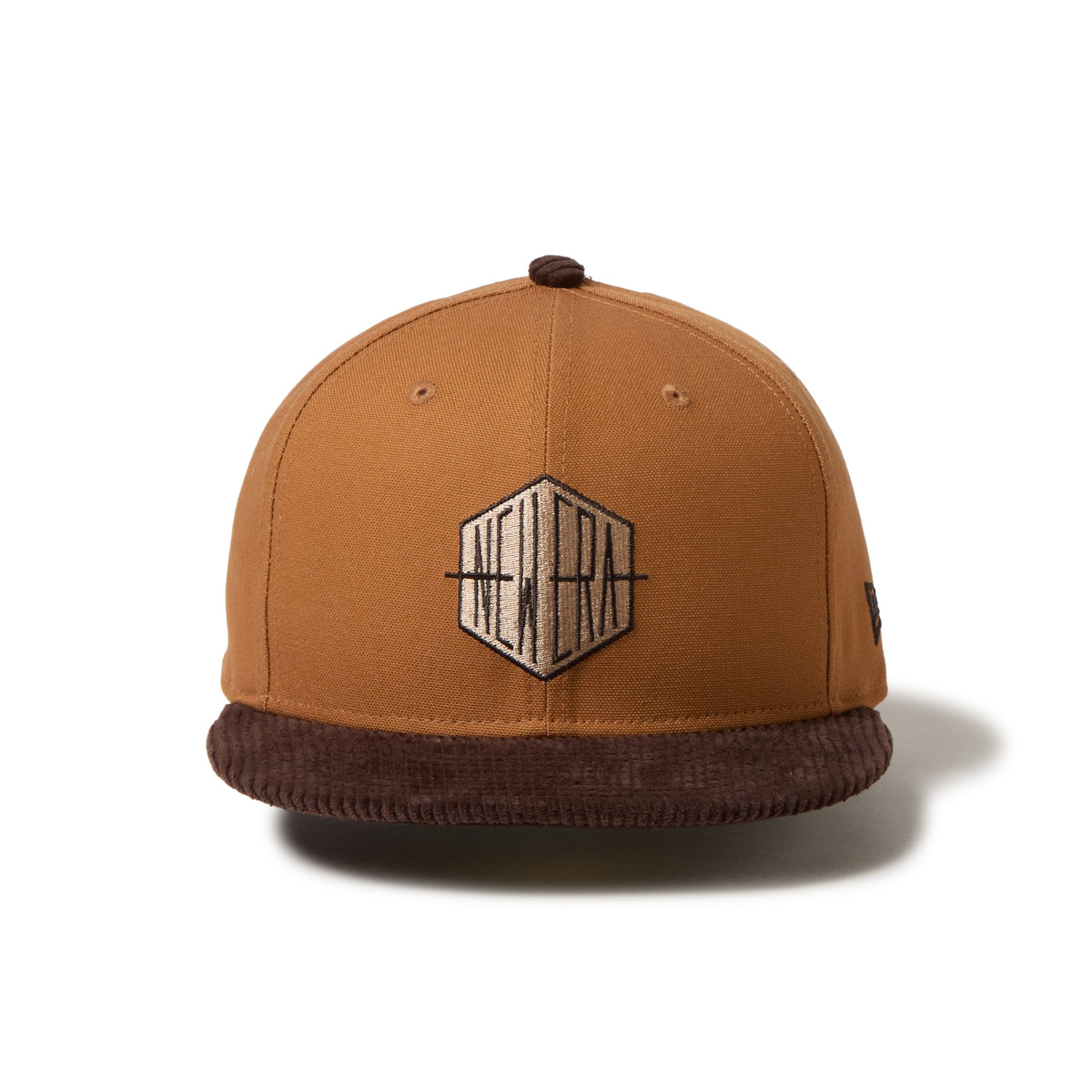 59FIFTY 2-Tone Duck Canvas Hexa Logo カーキ ダークブラウン