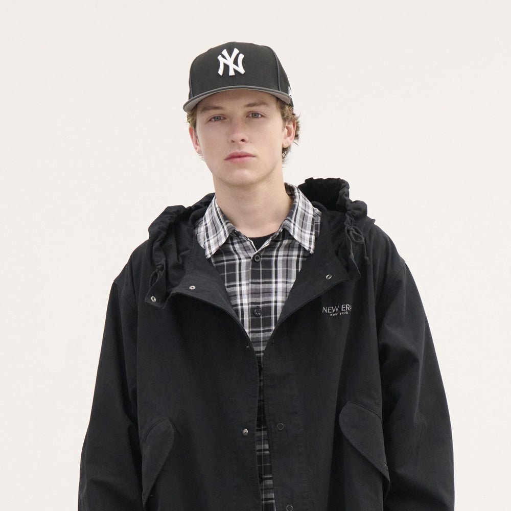 59FIFTY BLACK LABEL FW25 Piping ニューヨーク・ヤンキース ブラック