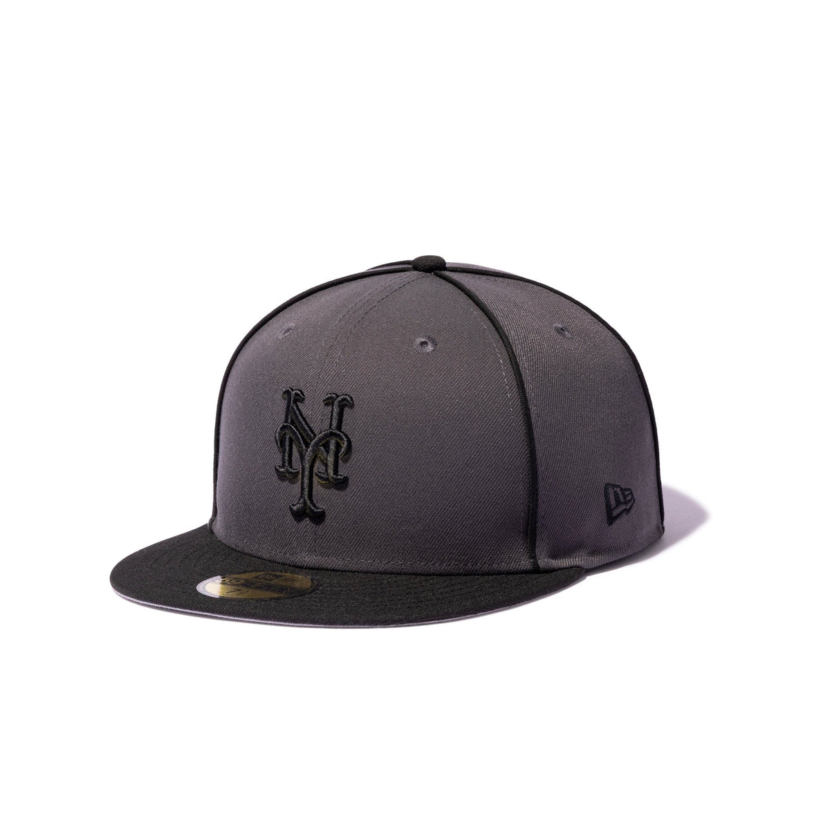 59FIFTY BLACK LABEL FW25 Piping ニューヨーク・メッツ ダーク 