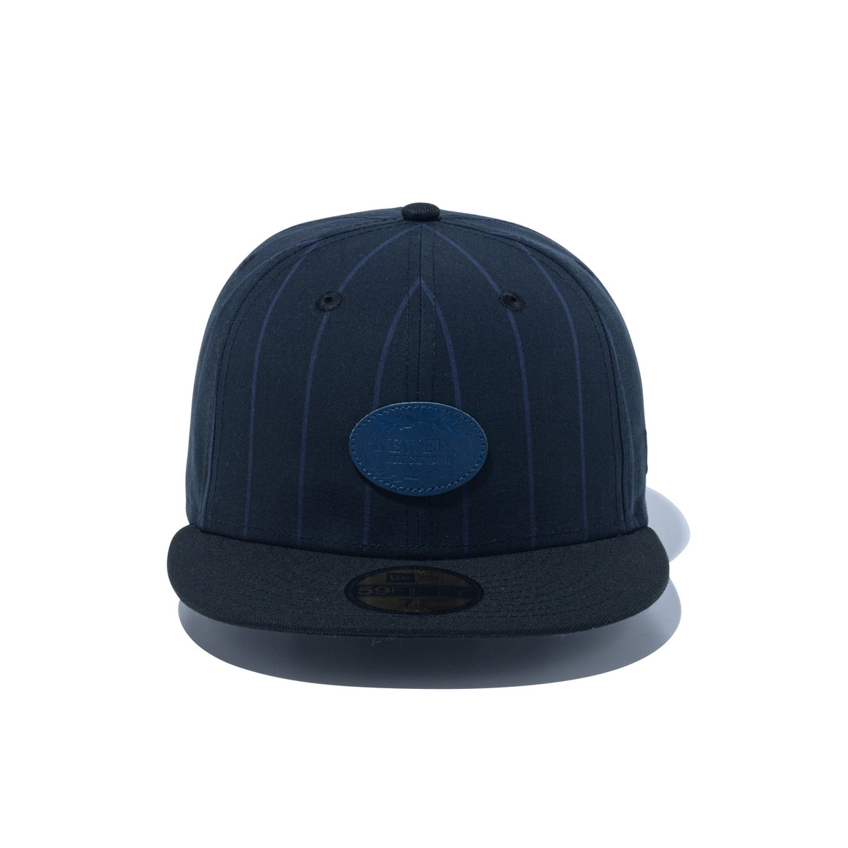 59FIFTY BLACK LABEL SS25 レザーパッチ ブラックストライプ