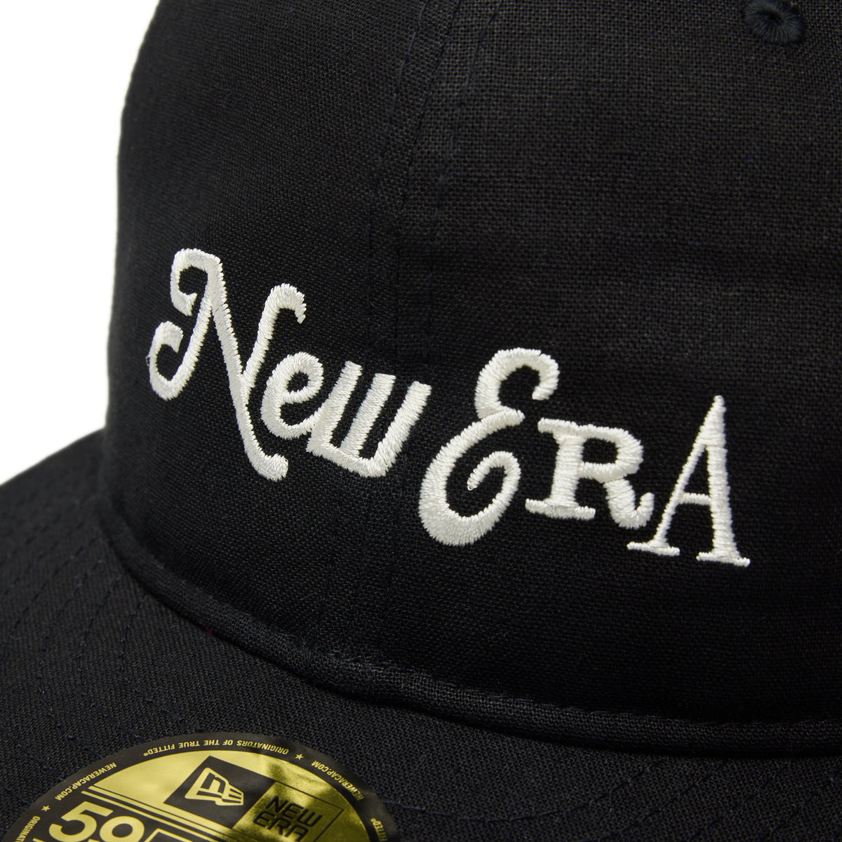 59FIFTY ソフトバックラム Cotton Flax NEW ERA ブラック