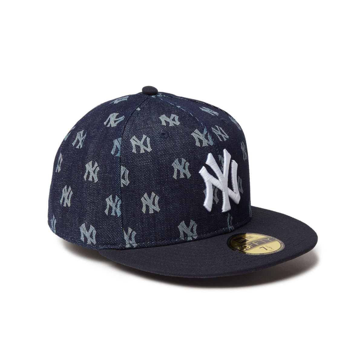 59FIFTY Denim Monogram ニューヨーク・ヤンキース インディゴ