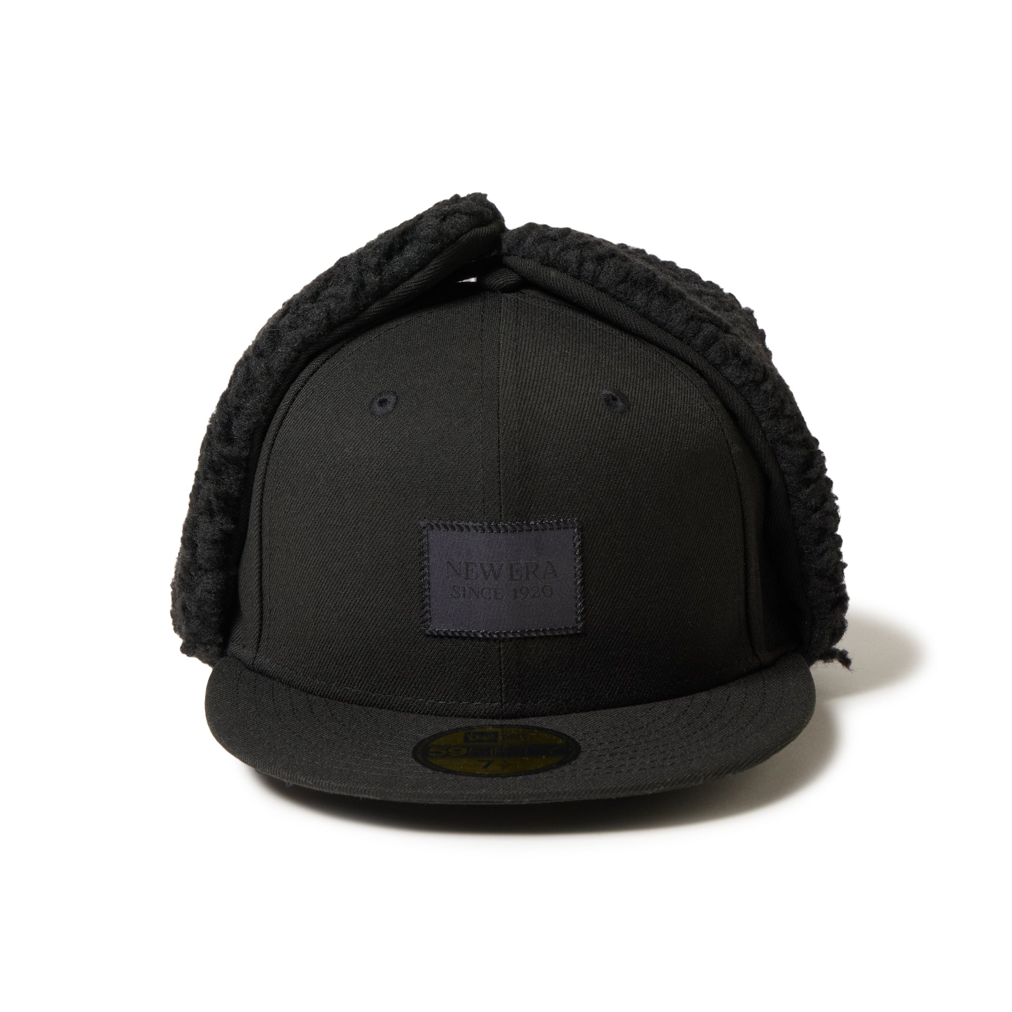 59FIFTY Dog Ear ドッグイヤー Black Woven Patch ブラック