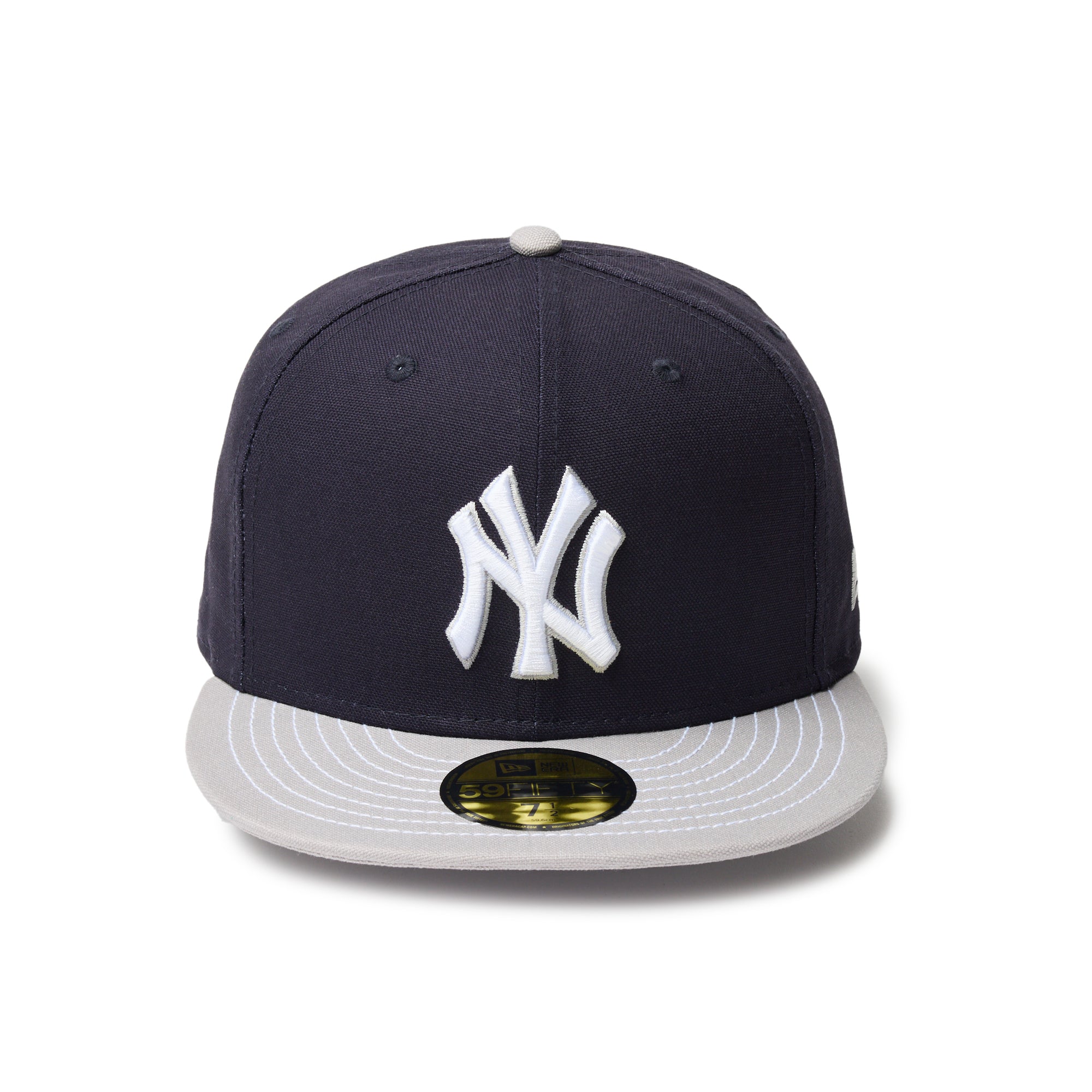 59FIFTY Duck Canvas ニューヨーク・ヤンキース ネイビー グレー