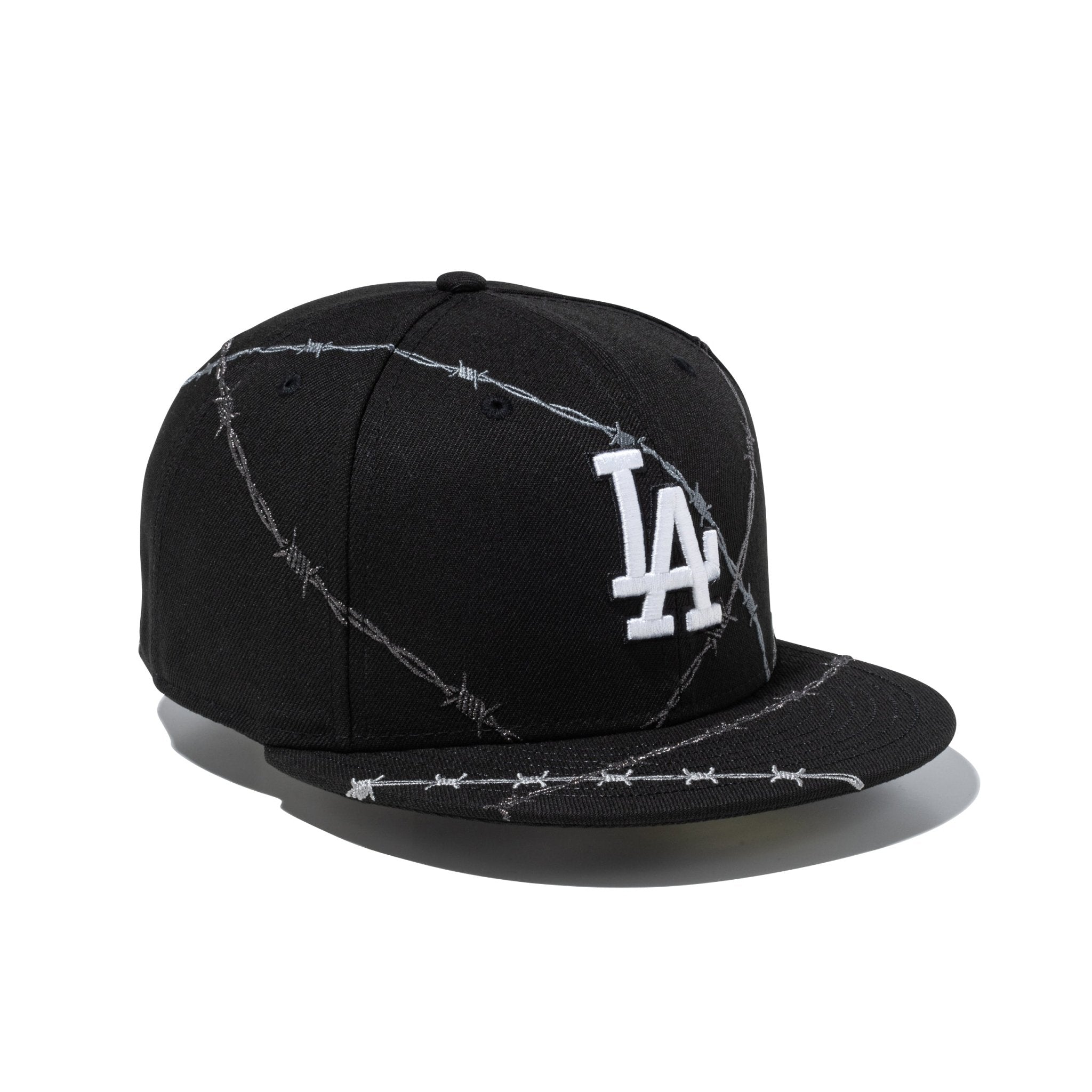 ニューエラ　ハロウィン　ワイヤー　有刺鉄線　ベースボールキャップ　 ドジャース 59fifty-halloween-collection-