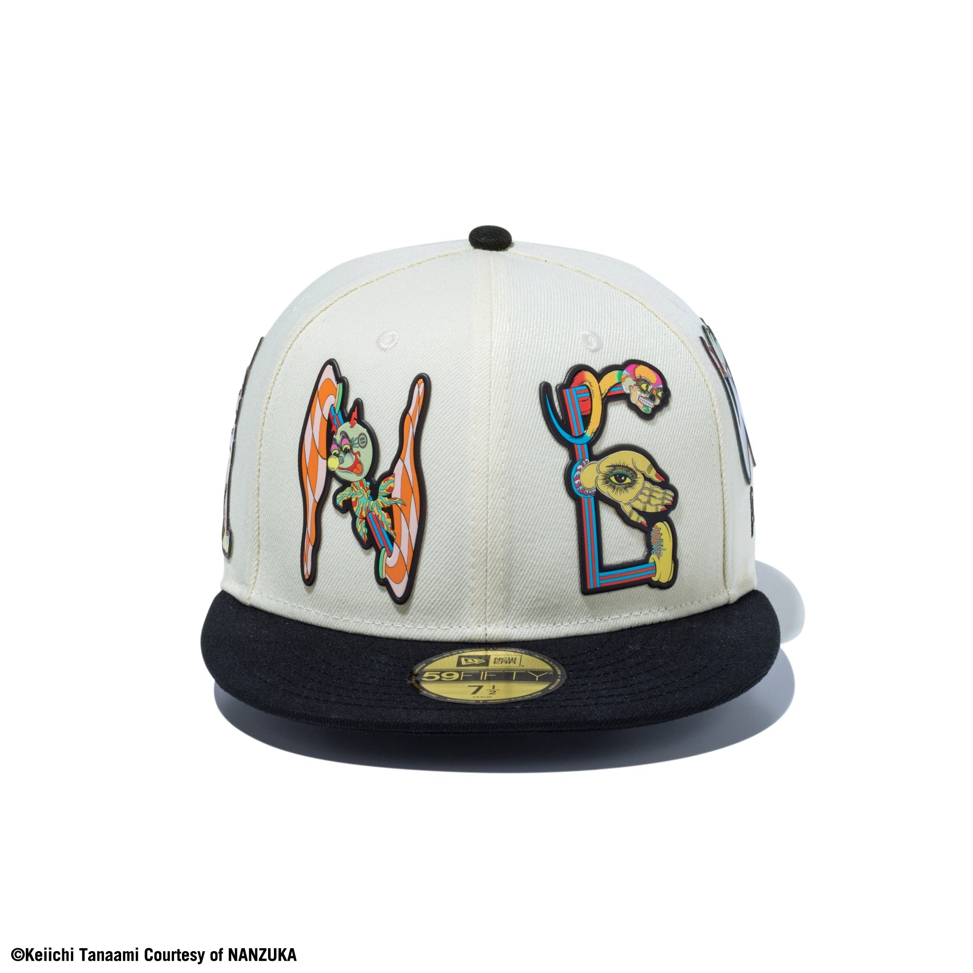 59FIFTY KEIICHI TANAAMI 田名網敬一 クロームホワイト ブラック