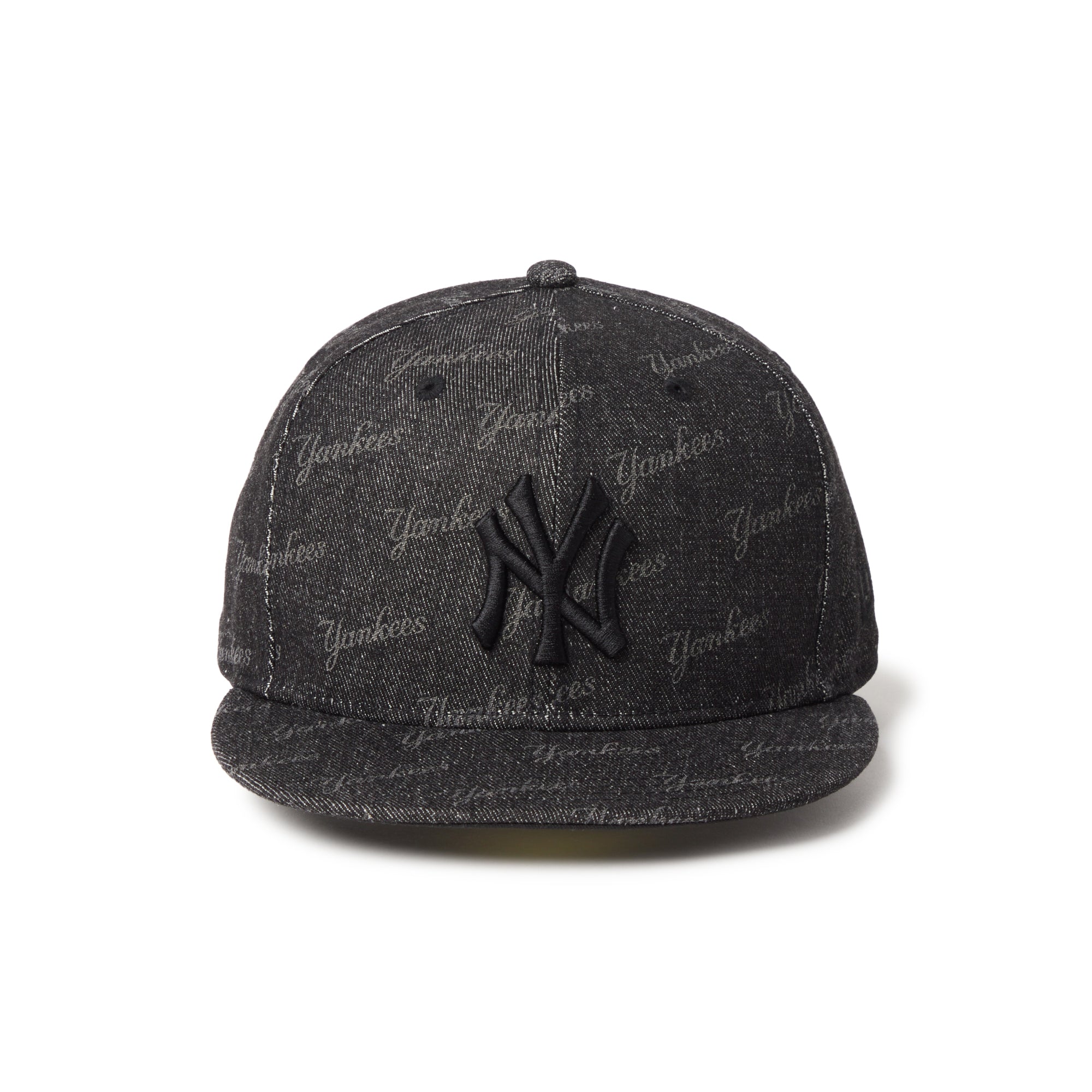59FIFTY Laser Burn Out ニューヨーク・ヤンキース デニム ブラック
