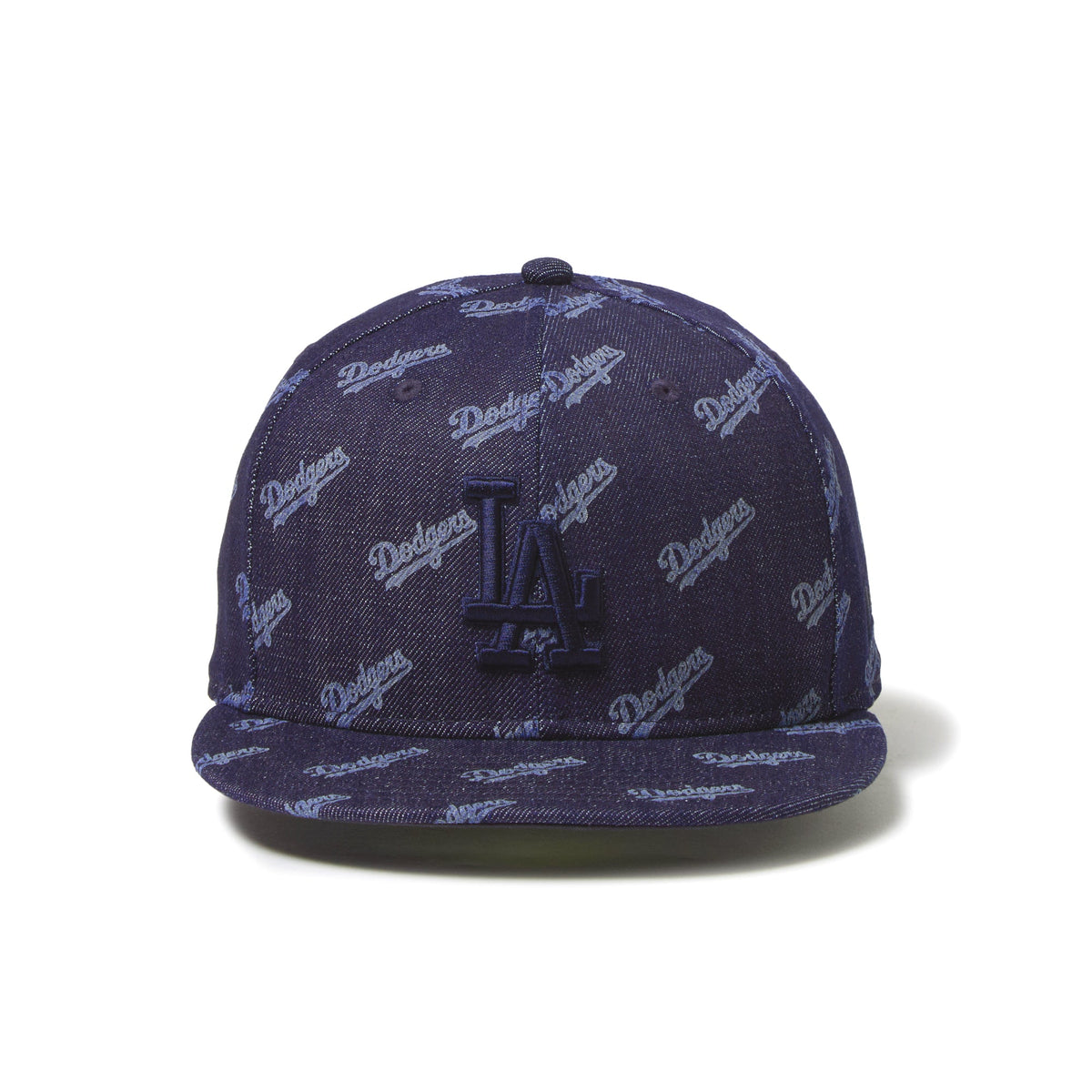 59FIFTY Laser Burn Out ロサンゼルス・ドジャース デニム ネイビー