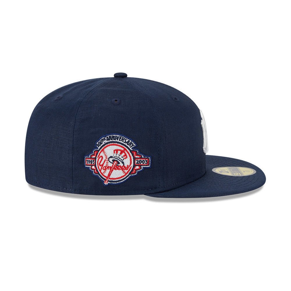 59FIFTY Linen ニューヨーク・ヤンキース ネイビー | ニューエラ