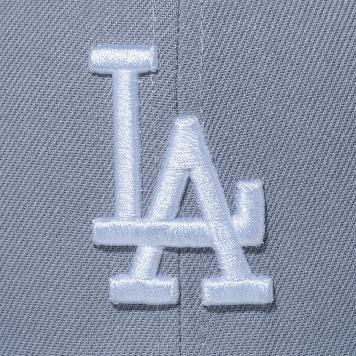Los Angeles Dodgers グレーキャップ 7 5/8 59FIFTY ロサンゼルス・ドジャース グレー × ホワイト