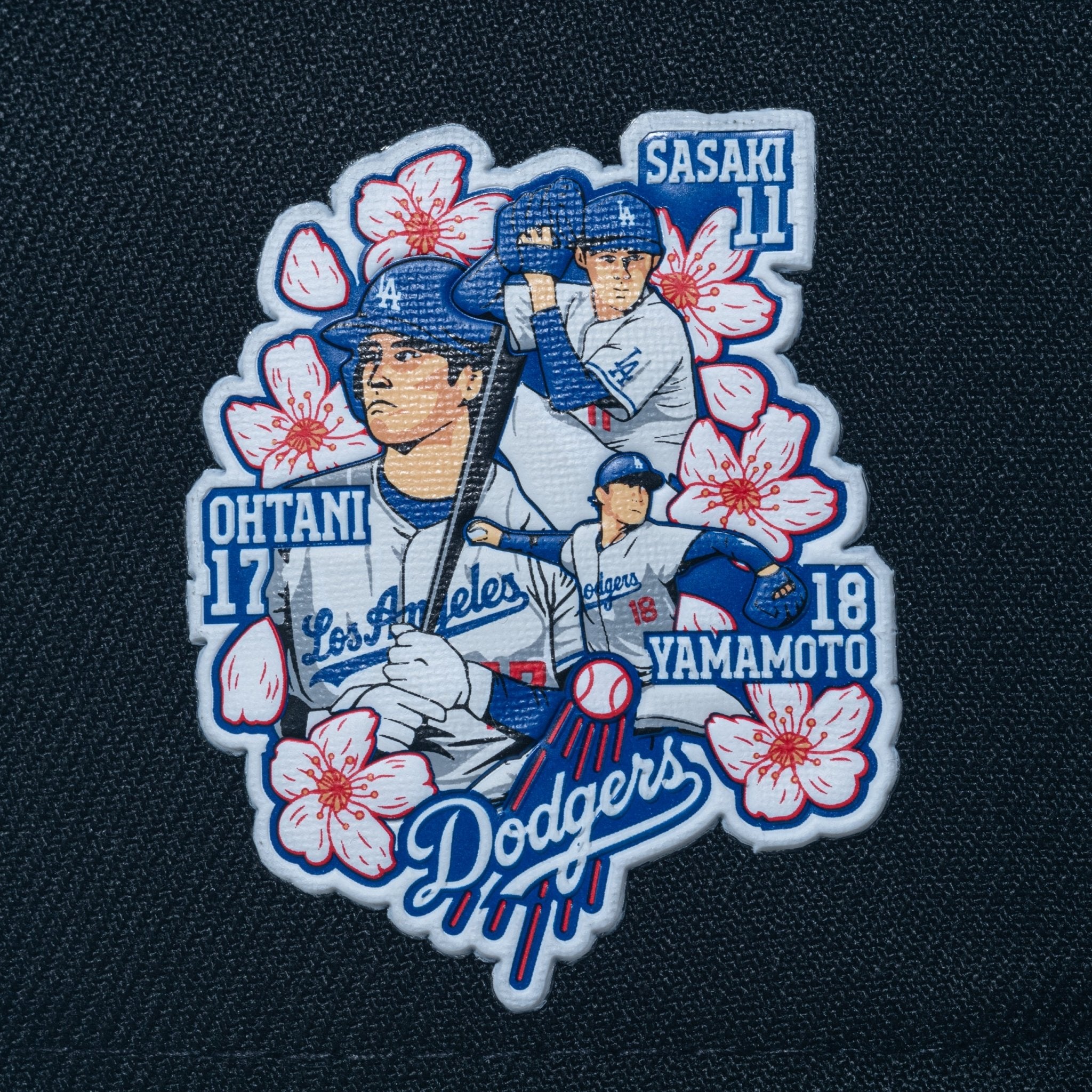 59FIFTY Los Angeles Dodgers Multiplayer Side Patch ロサンゼルス
