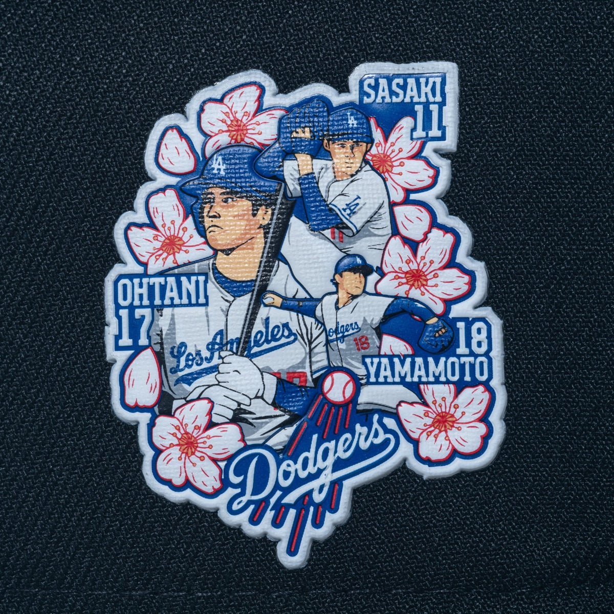 59FIFTY Los Angeles Dodgers Multiplayer Side Patch