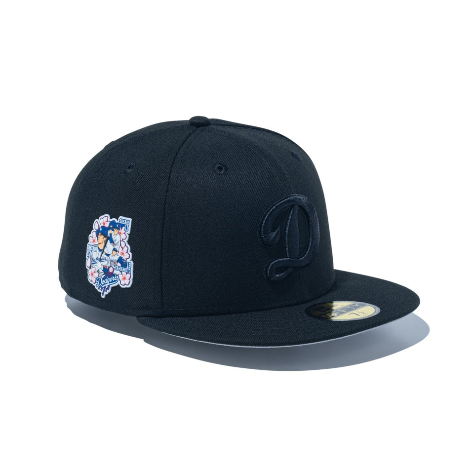 59FIFTY Los Angeles Dodgers Multiplayer Side Patch ロサンゼルス・ドジャース Dロゴ ブラック - 14860734 - 700 | NEW ERA ニューエラ公式オンラインストア