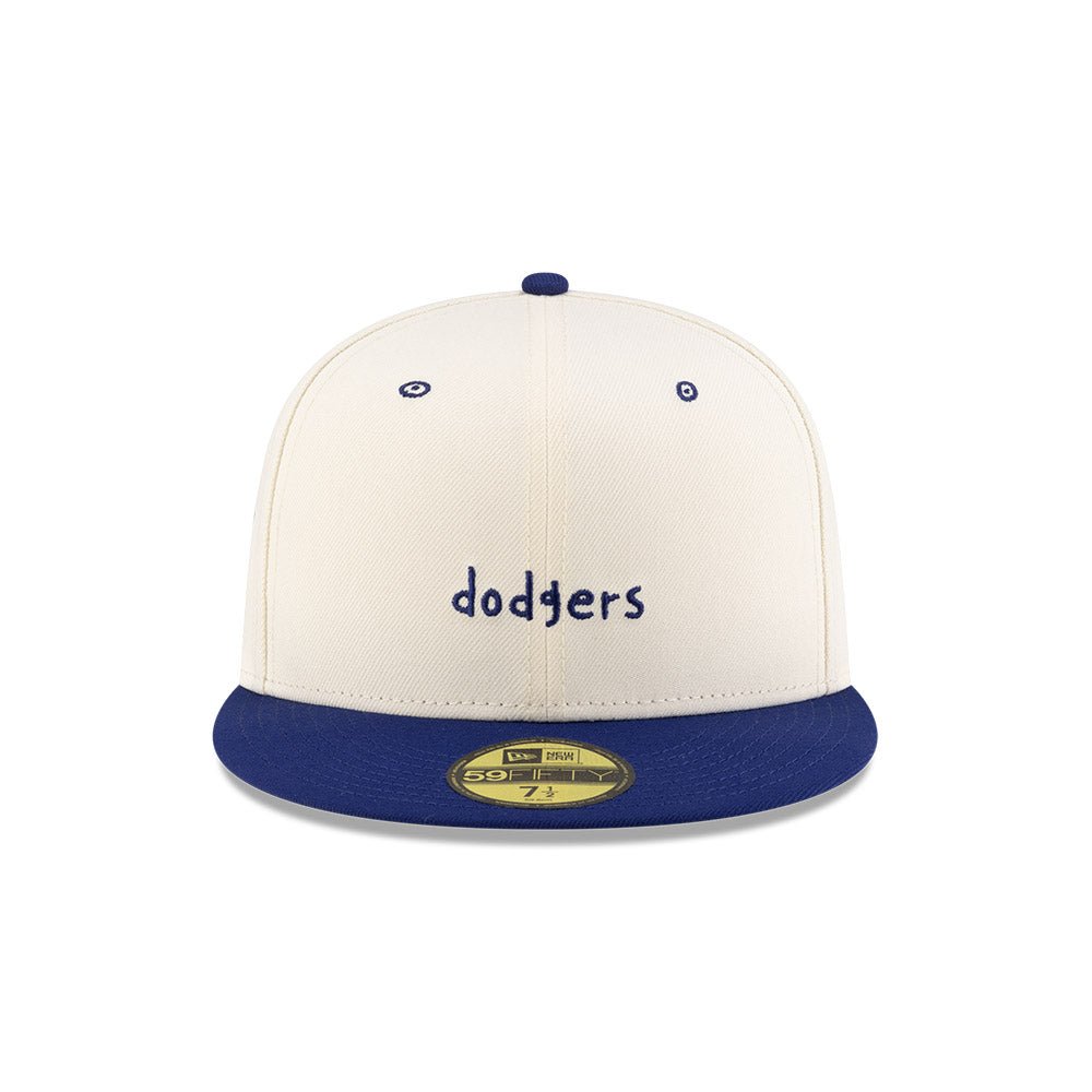59FIFTY Micah Johnson ロサンゼルス・ドジャース オフホワイト