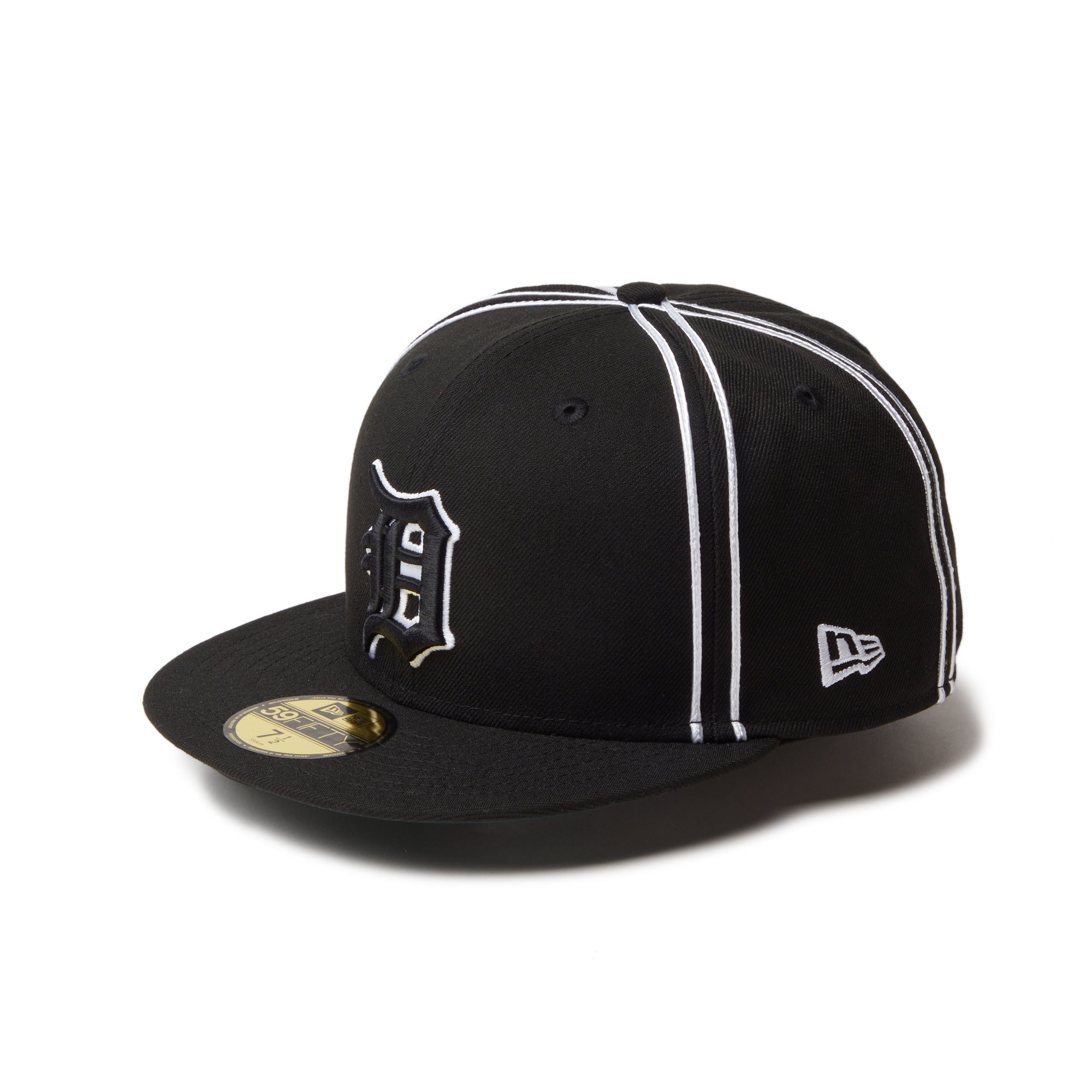 59FIFTY MLB Piping デトロイト・タイガース ブラック | ニューエラ