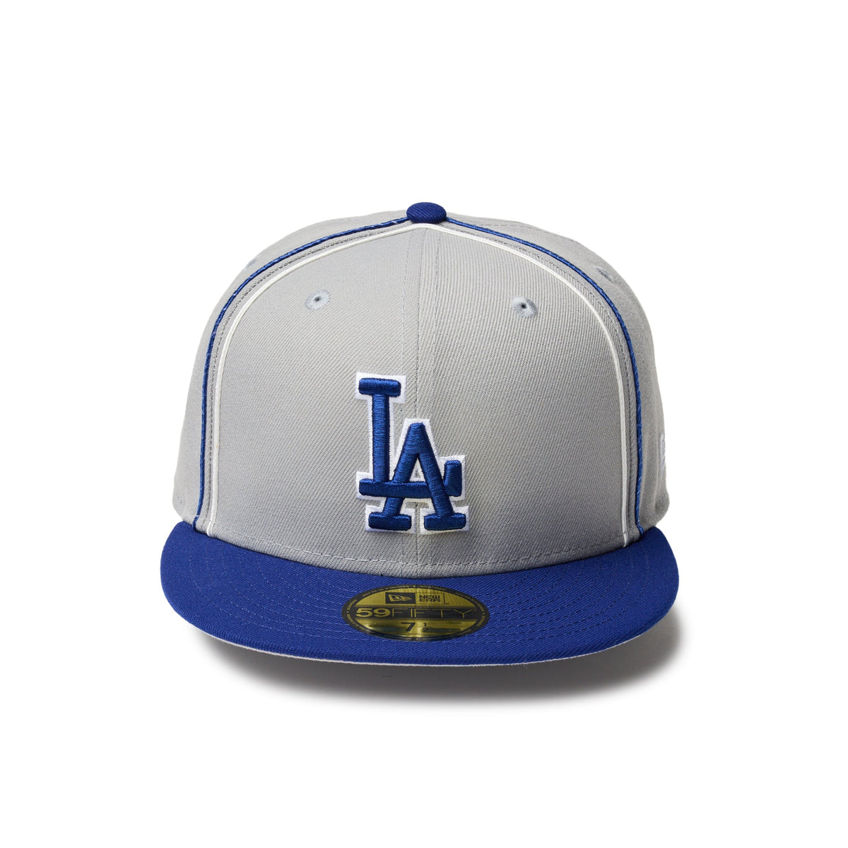 59FIFTY MLB Taping ロサンゼルス・ドジャース グレー ダーク