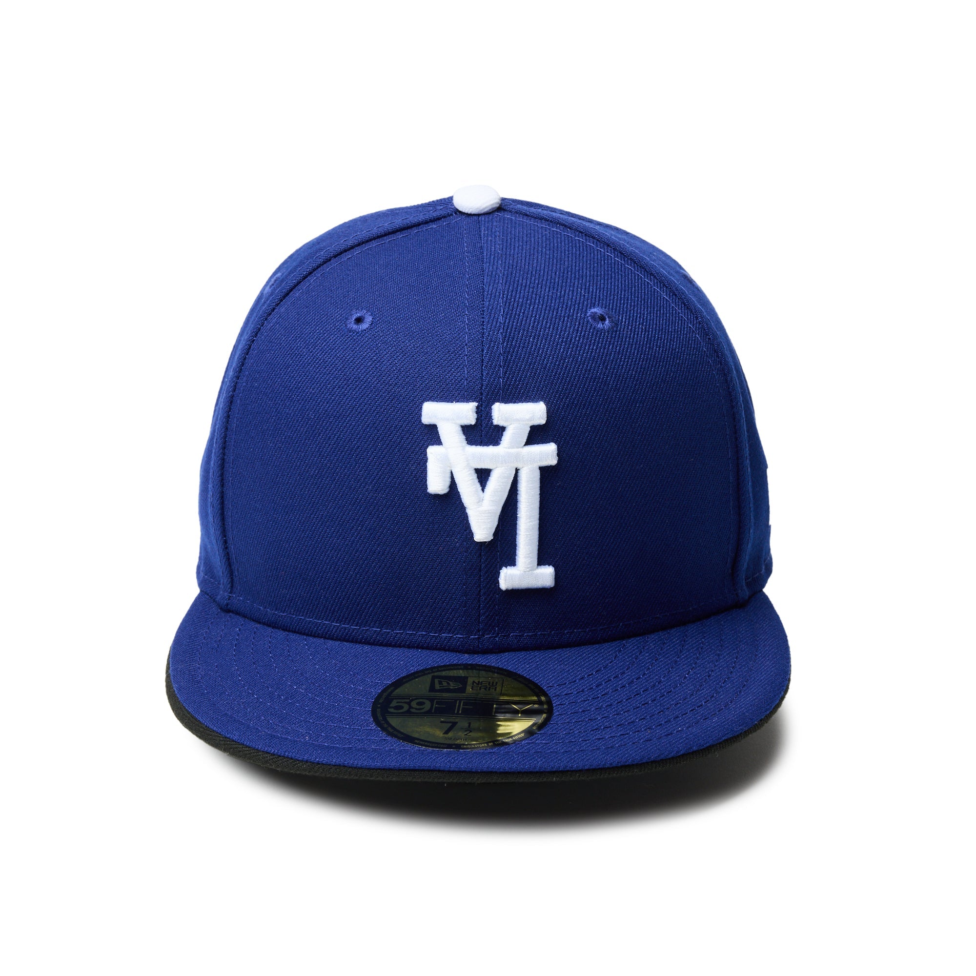 レアNEW ERA LAドジャースCAP 59FIFTY MLB Upside Down ロサンゼルス・ドジャース ダークロイヤル