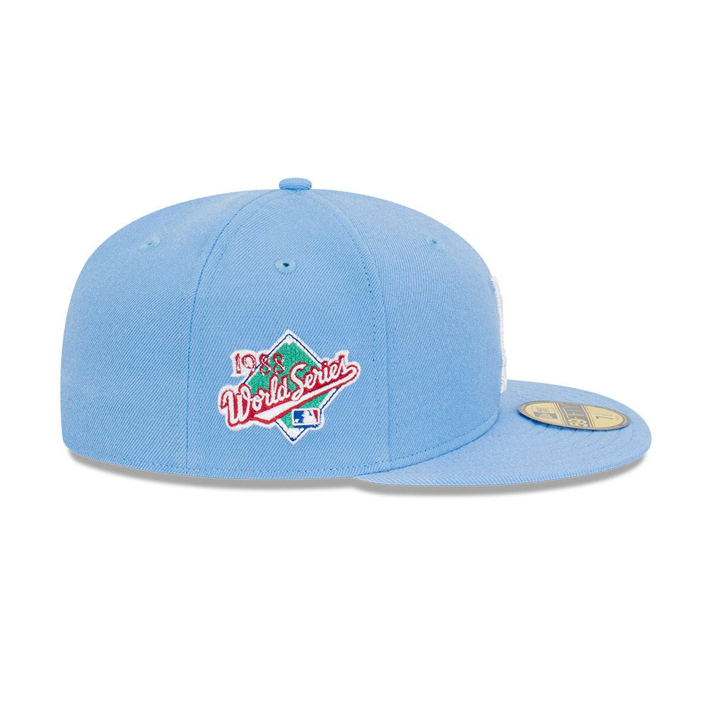 59FIFTY MLB World Series ロサンゼルス・ドジャース スカイブルー