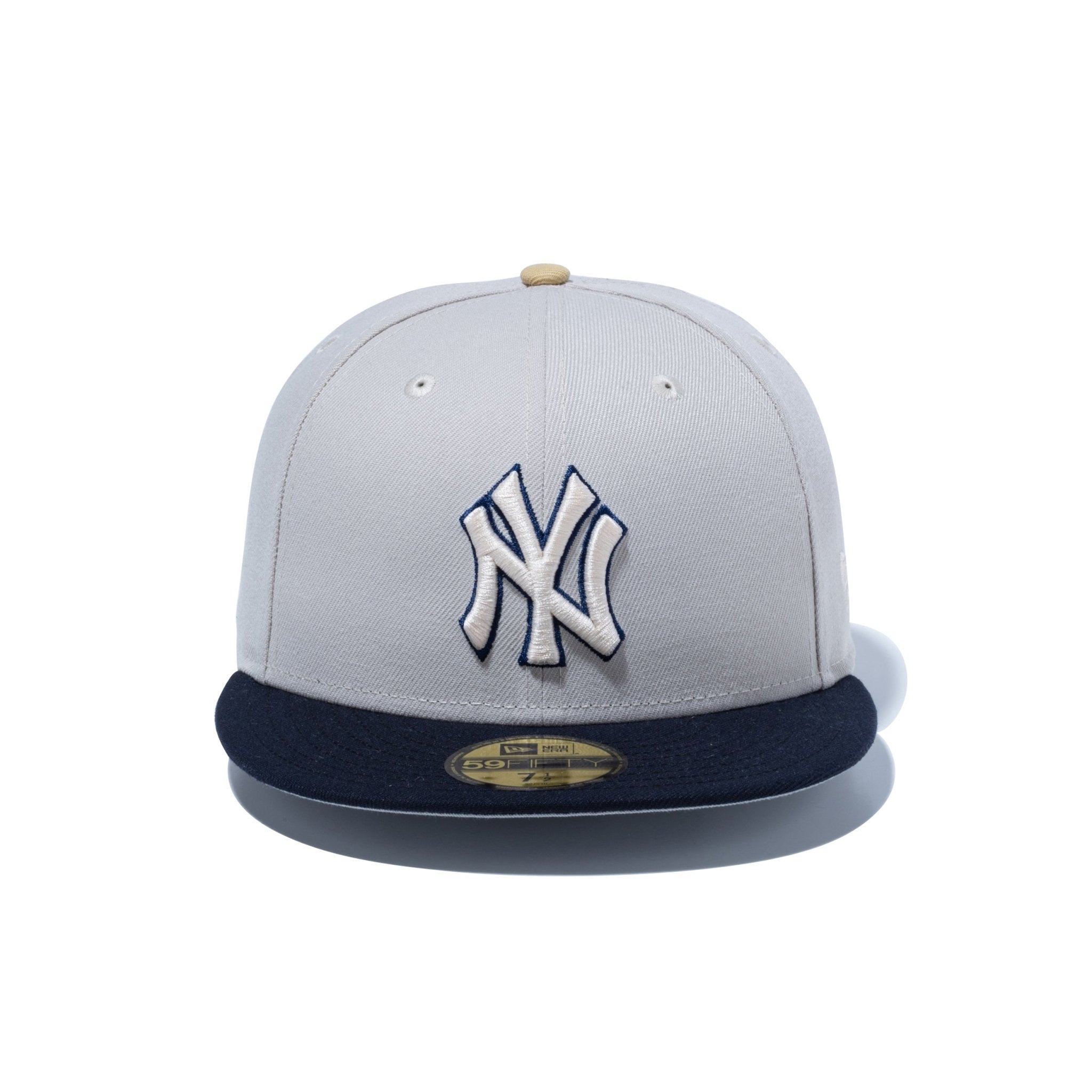 59FIFTY Moonbeam ニューヨーク・ヤンキース ストーン / ネイビー