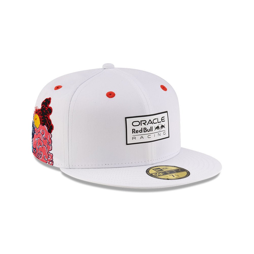 送料無料 いくらから Motorsports 59FIFTY Collection ホワイト レッドブル 帽子