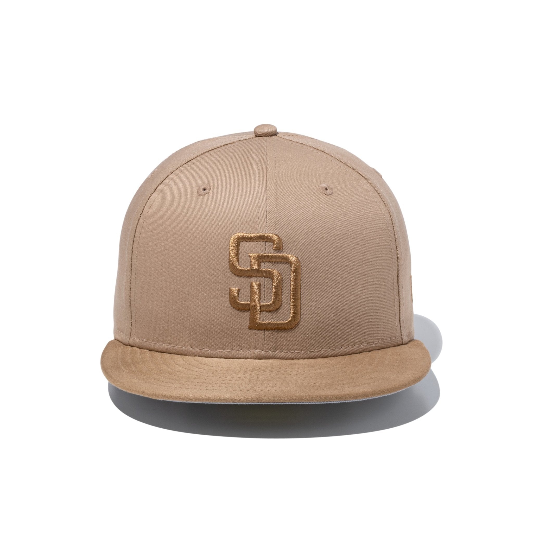 59FIFTY Nuance Color サンディエゴ・パドレス キャメル スウェード