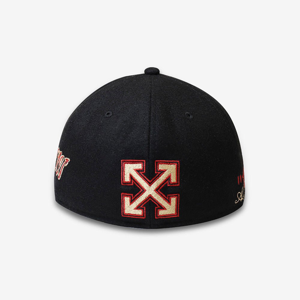 59FIFTY Off-White x AC Milan 2024 オフホワイト AC ミラン ブラック