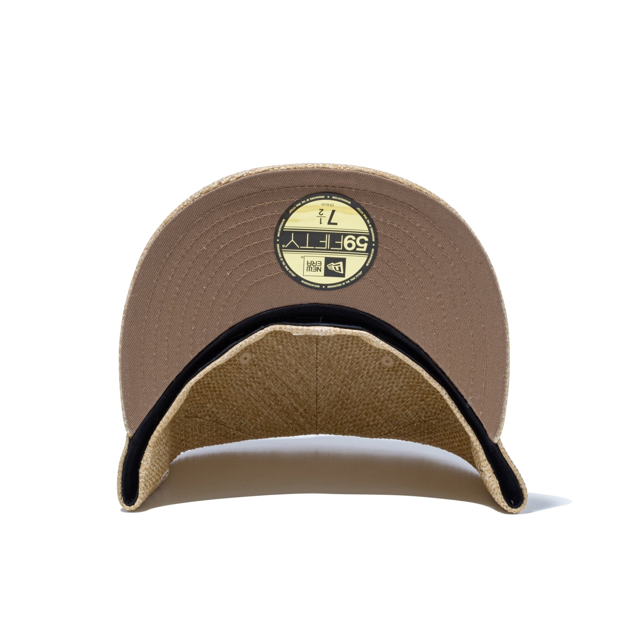 KITH NEW ERA 59FIFTY Paper Straw キャップ 59FIFTY Paper Straw ニューヨーク・ヤンキース ナチュラル