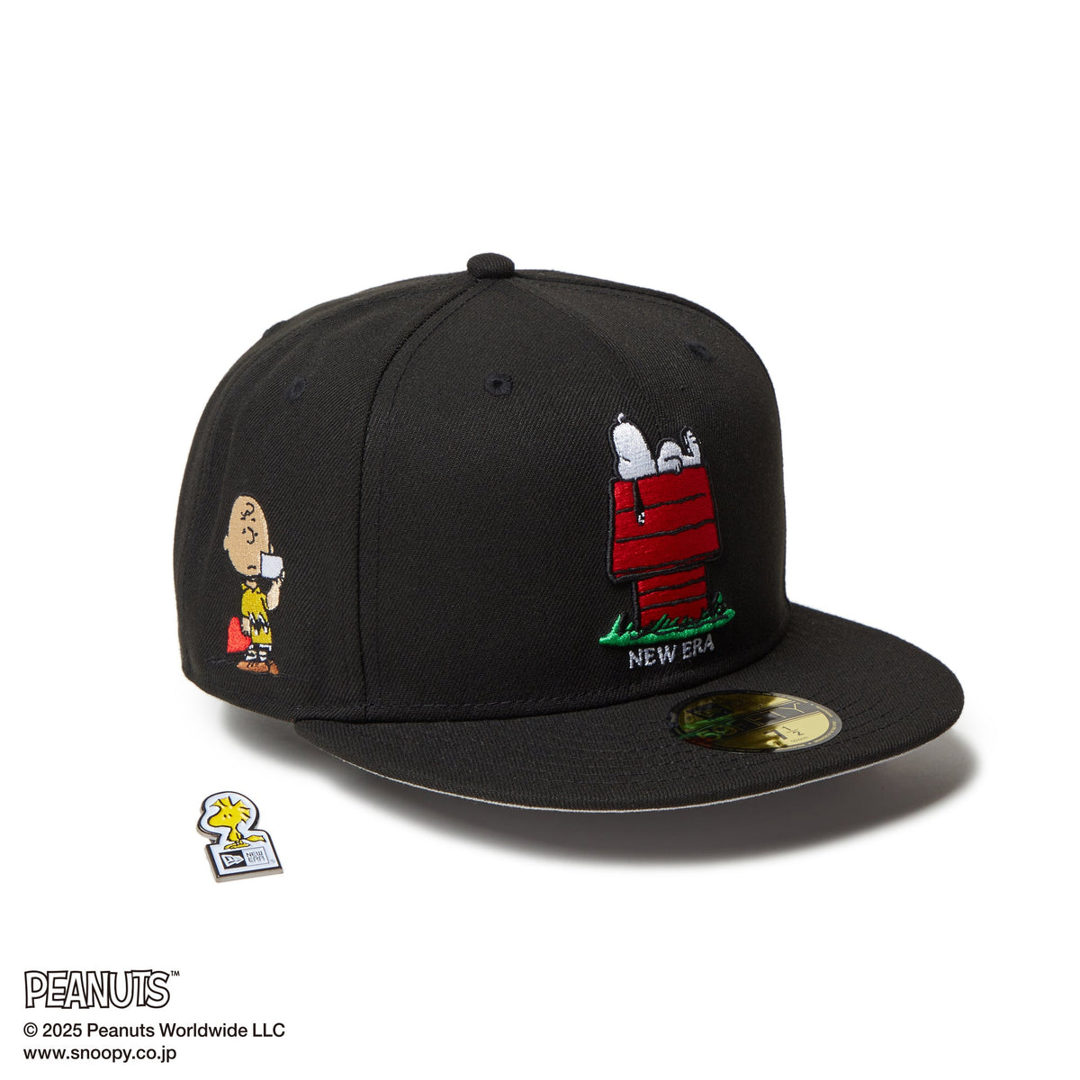 59FIFTY PEANUTS ピーナッツ スヌーピー ウッドストック ピンズ 