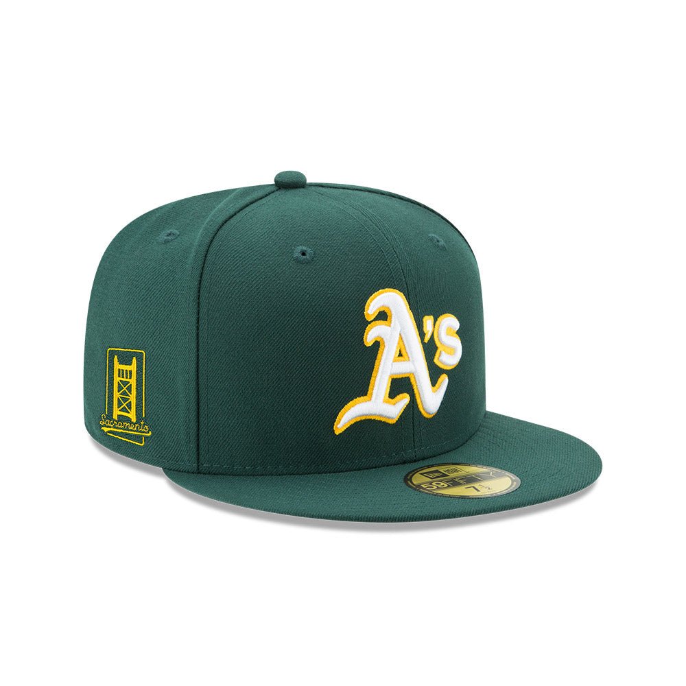 NEW ERA アスレチックス ハーフジップジャケット 59FIFTY アスレチックス Sacramento Side Patch ロード