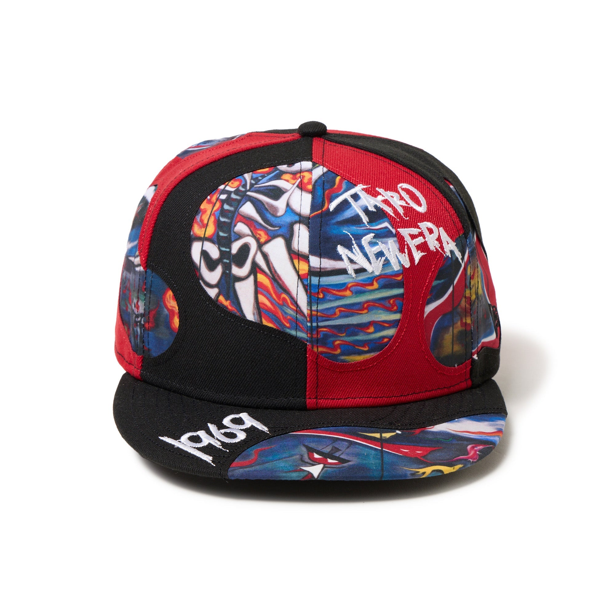 59FIFTY TARO OKAMOTO 岡本太郎 明日の神話 ブラック/スカーレット