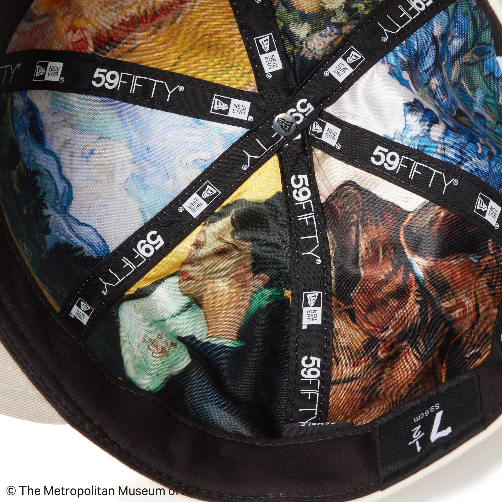 59FIFTY The Met ライニングアート ワインコルク | ニューエラ