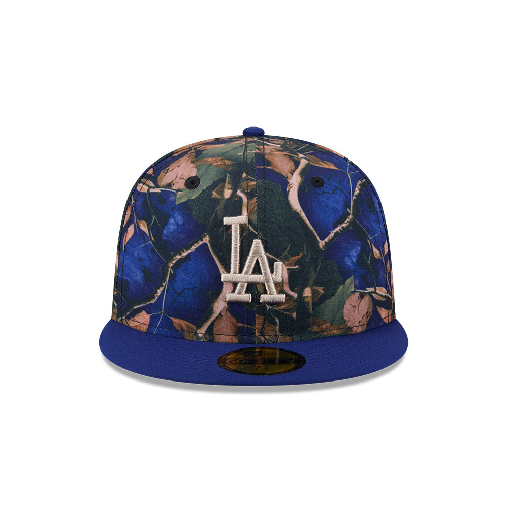 59FIFTY Leaves ロサンゼルス・ドジャース ダークロイヤルバイザー