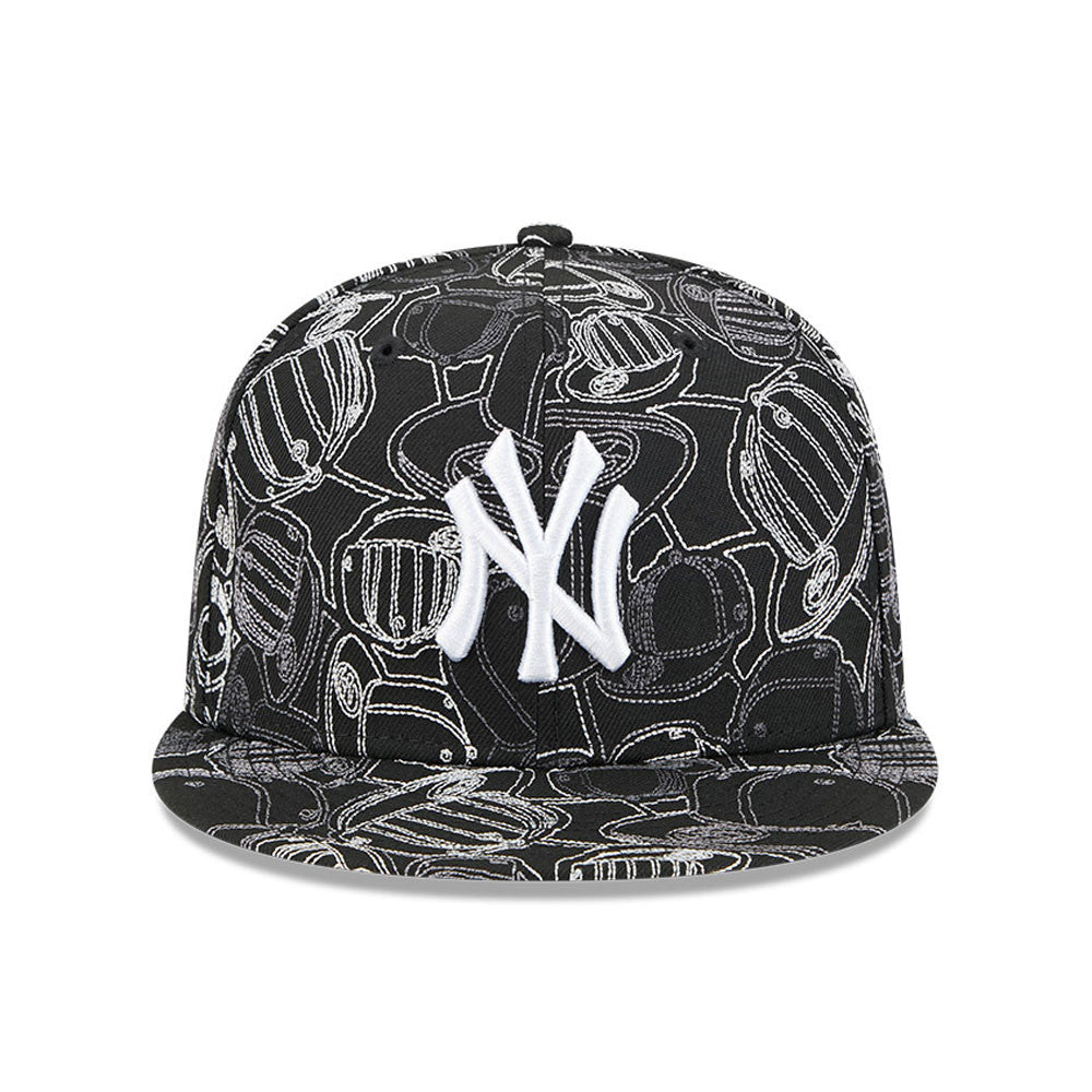 59FIFTY Cap Scramble ニューヨーク・ヤンキース ブラック