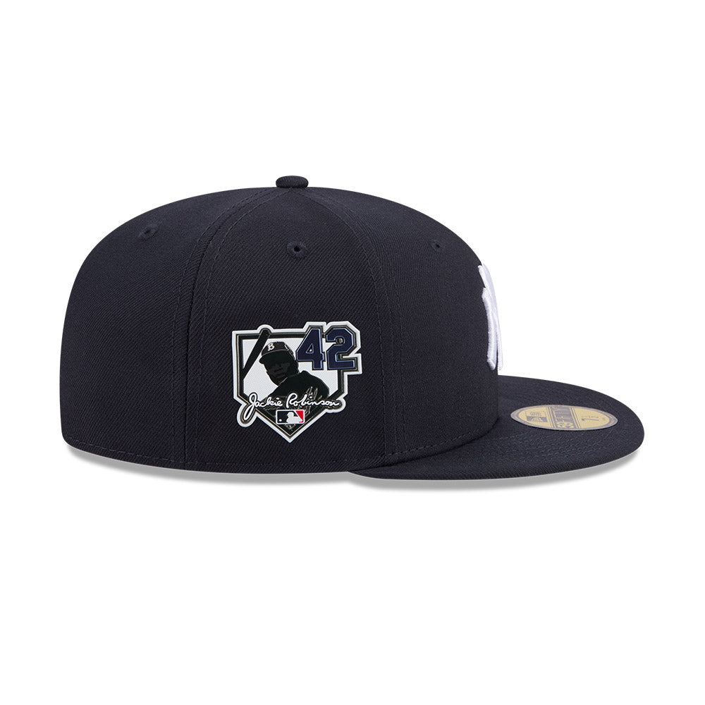 ニューエラ キャップMLB Logo Pinwheel ニューヨーク・ヤンキース 59FIFTY Jackie Robinson Day 2026 ニューヨーク・ヤンキース ネイビー